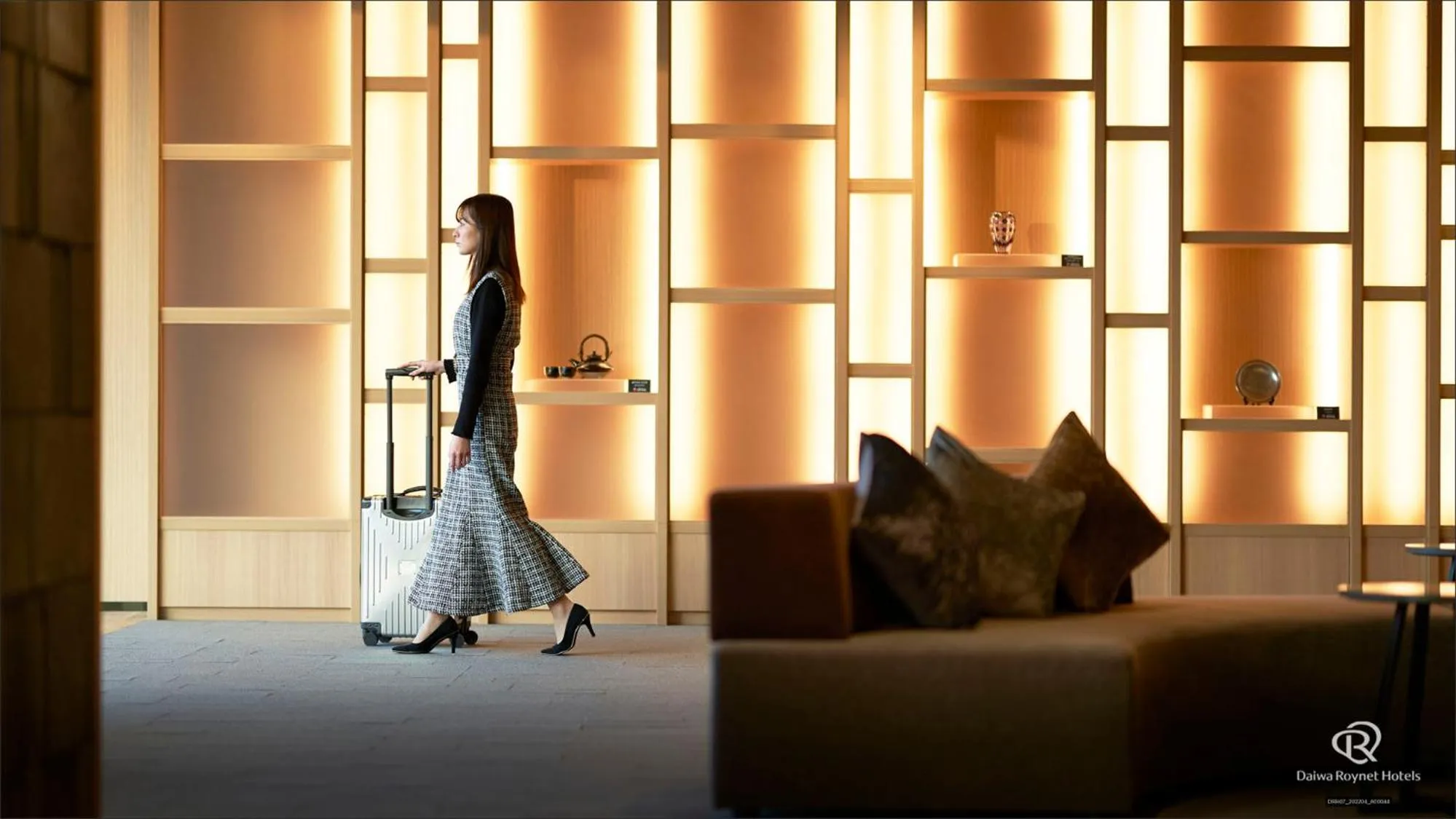 Lobby or reception in Daiwa Roynet Hotel Kagoshima Tenmonkan PREMIER - former Daiwa Roynet Hotel Kagoshima Tenmonkan