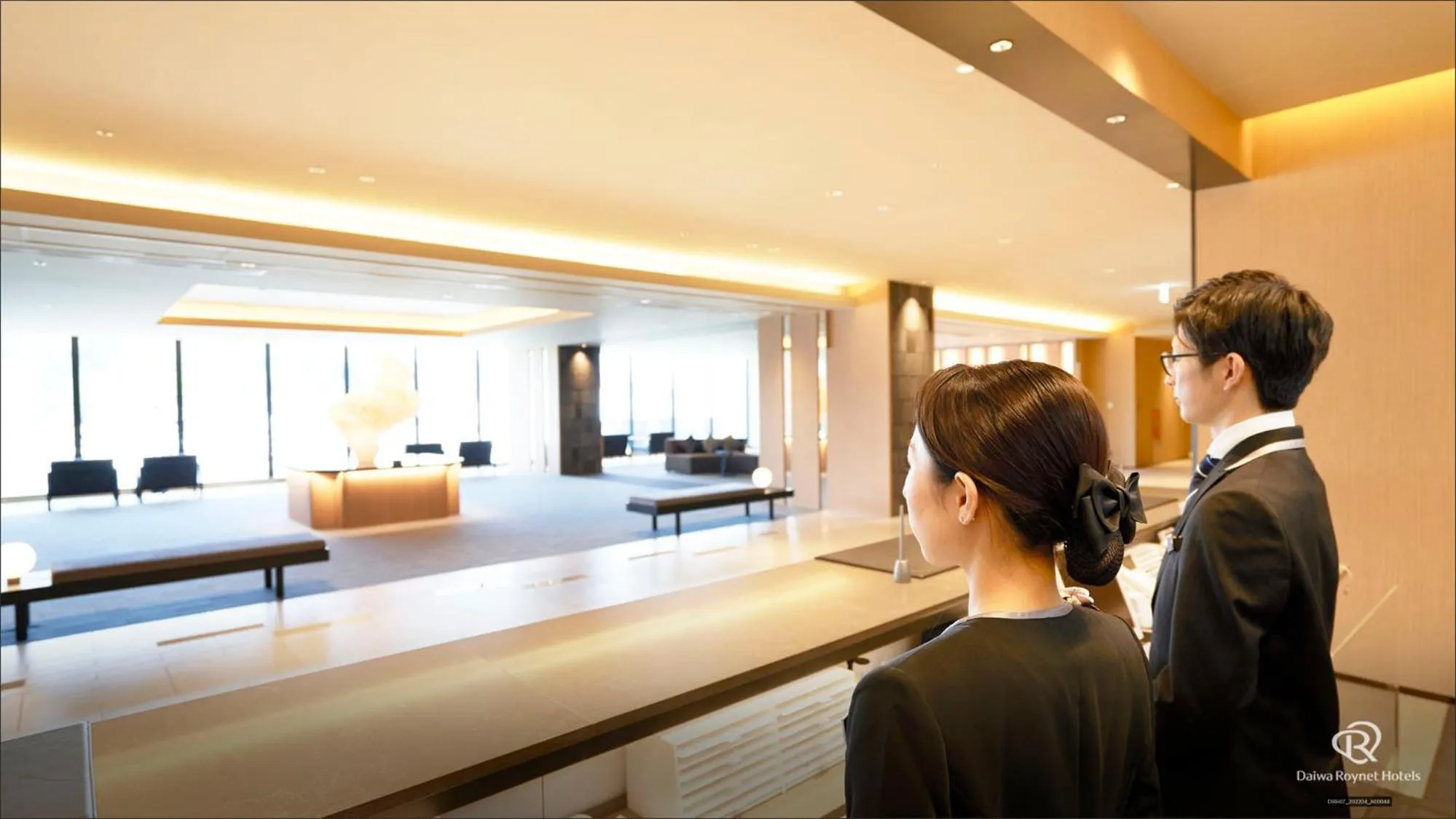 Lobby or reception in Daiwa Roynet Hotel Kagoshima Tenmonkan PREMIER - former Daiwa Roynet Hotel Kagoshima Tenmonkan