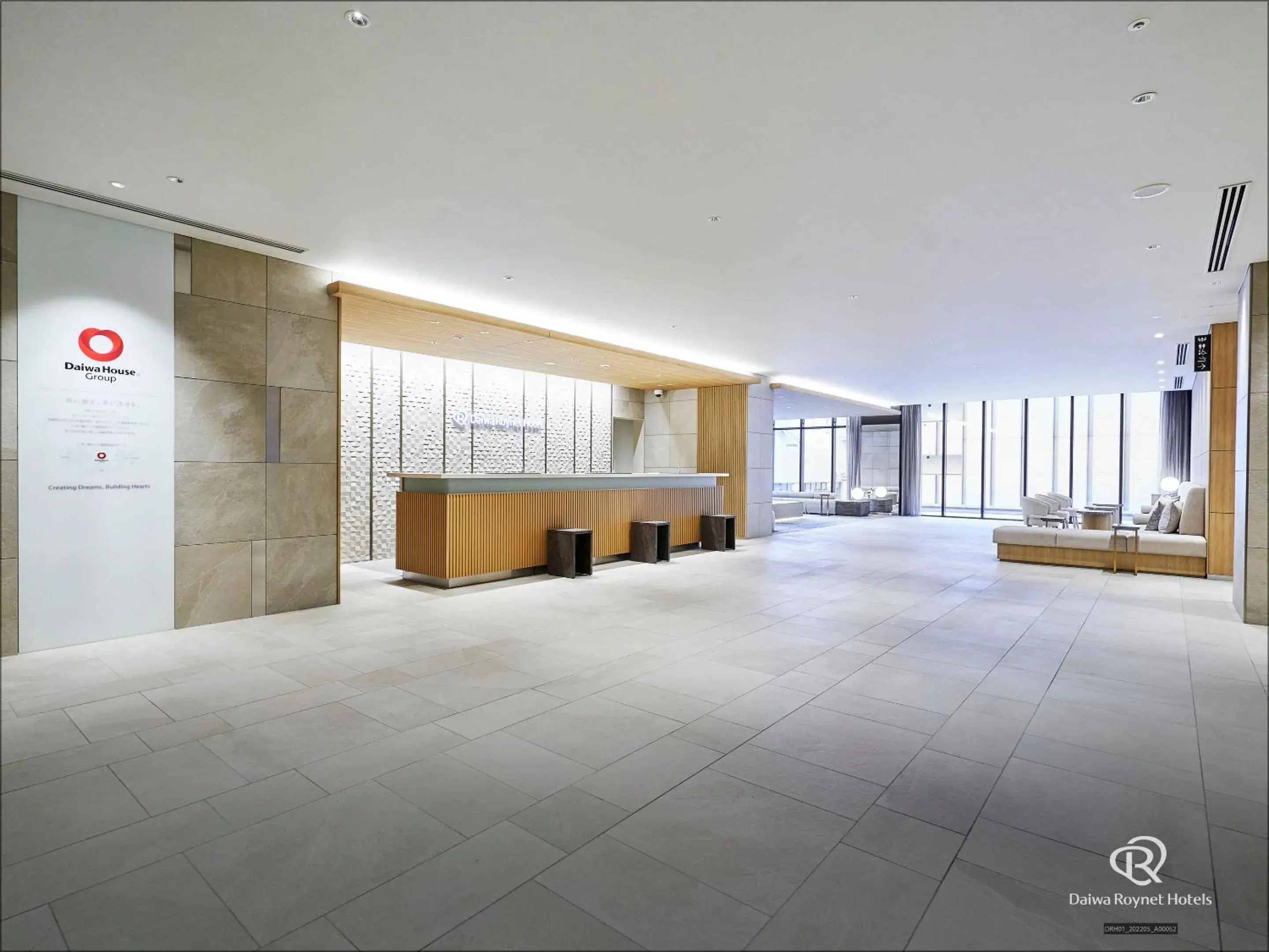 Lobby or reception in Daiwa Roynet Hotel Sendai Nishiguchi PREMIER Lobby or reception in Daiwa Roynet Hotel Sendai Nishiguchi PREMIER