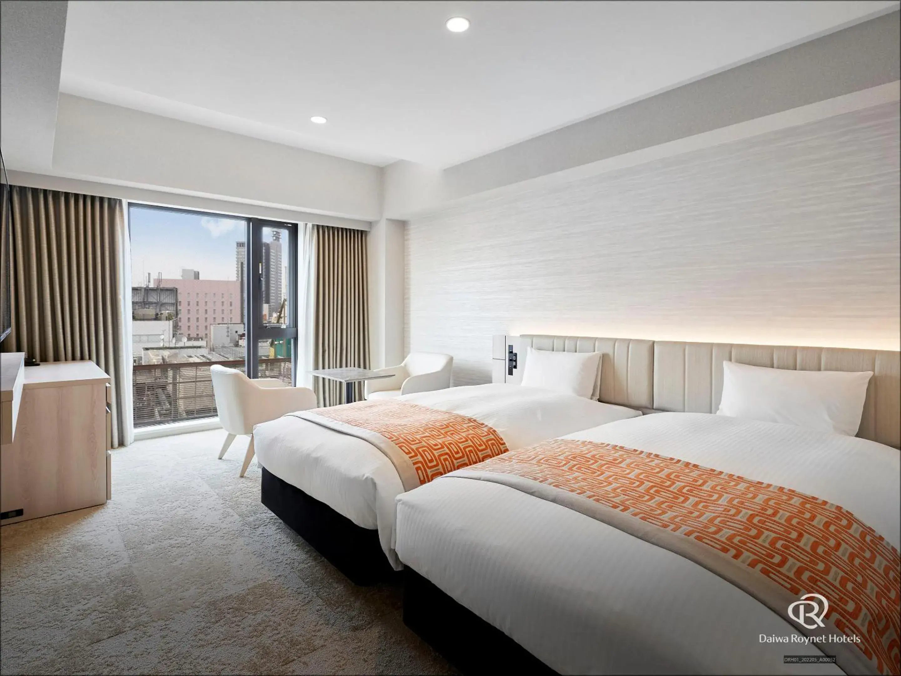 Moderate Twin Room - single occupancy - Non-Smoking in Daiwa Roynet Hotel Sendai Nishiguchi PREMIER Moderate Twin Room - single occupancy - Non-Smoking in Daiwa Roynet Hotel Sendai Nishiguchi PREMIER