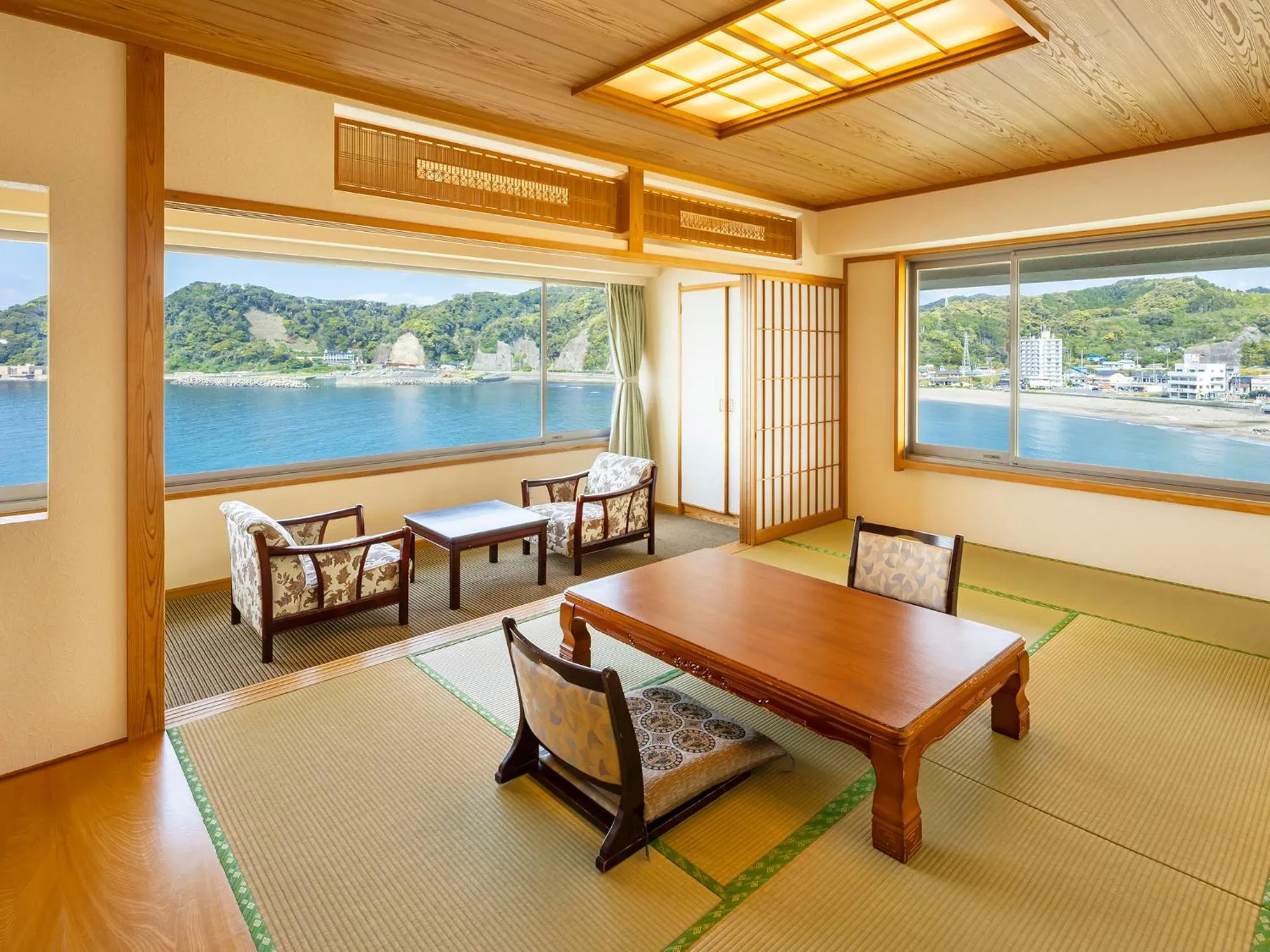 Sea view in Mikazuki Sea-Park Hotel Awa Kamogawa