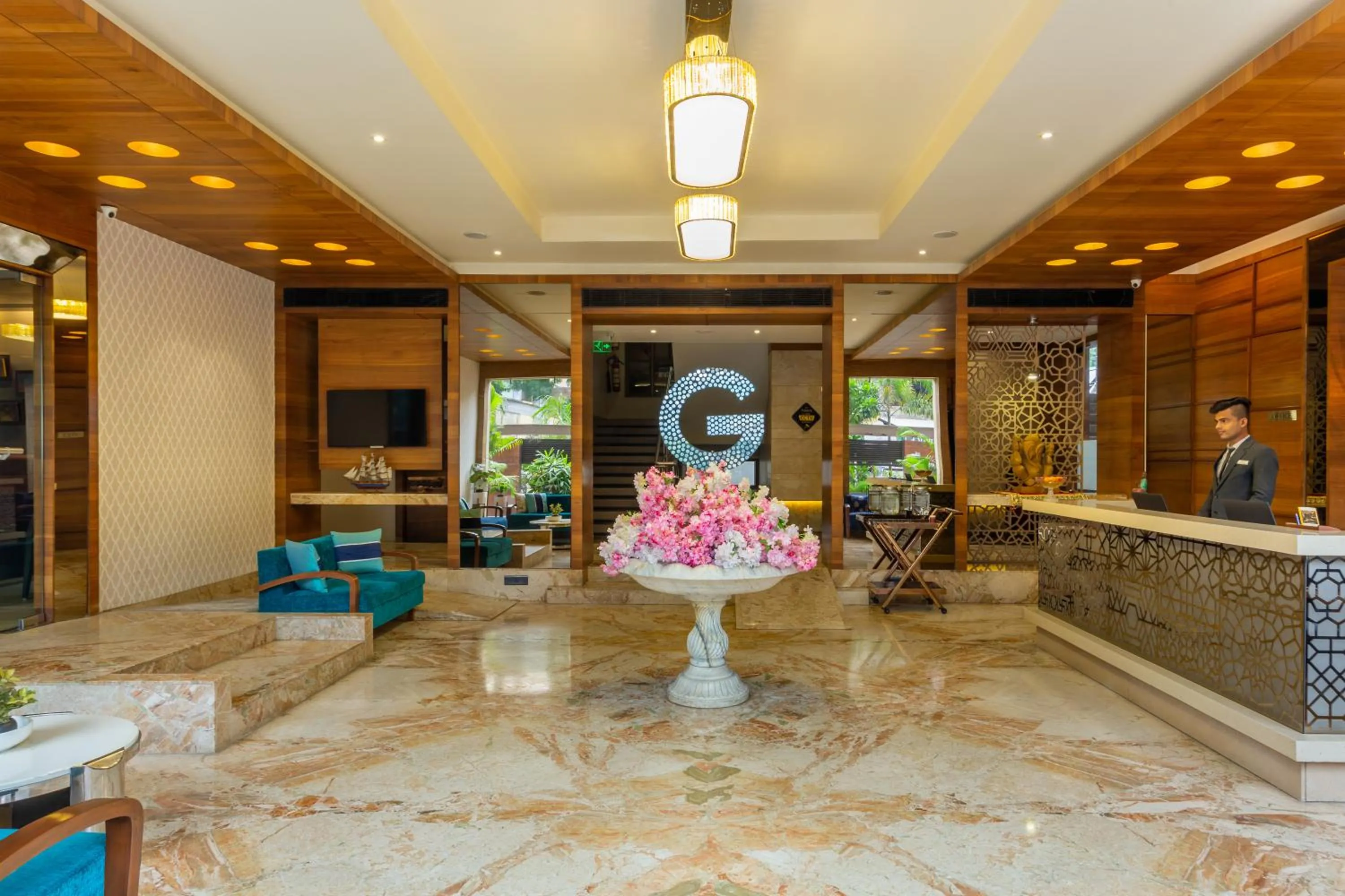 Lobby or reception in HOTEL G EXPRESS Formerly Known as TGB Express