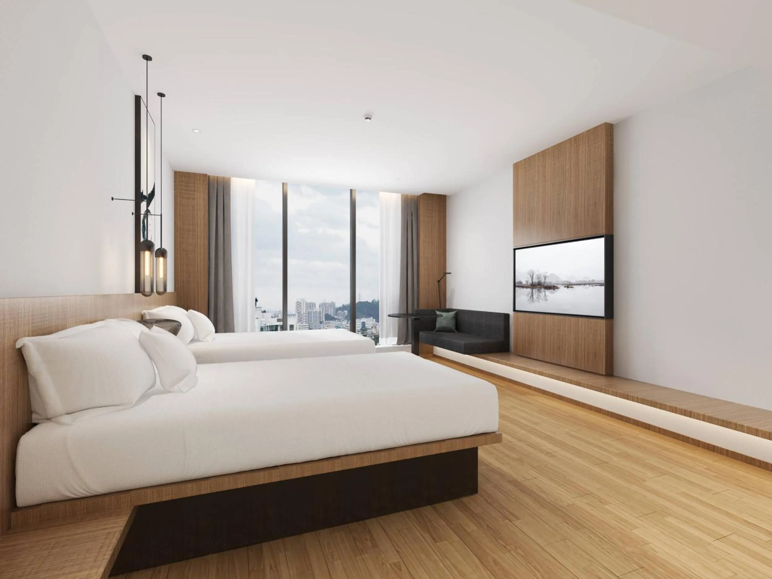 Bed in Fairfield by Marriott Chongqing Yongchuan