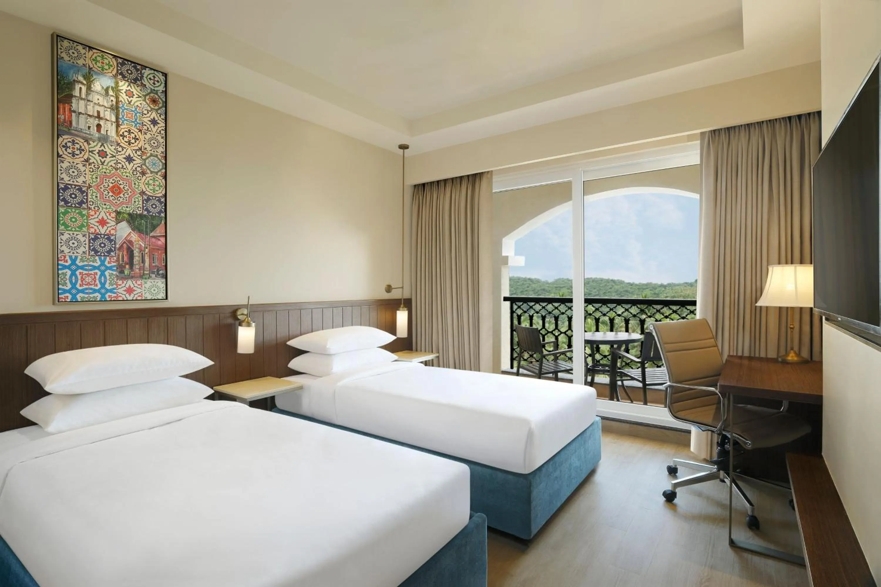 Photo of the whole room, Bed in Fairfield by Marriott Goa Calangute