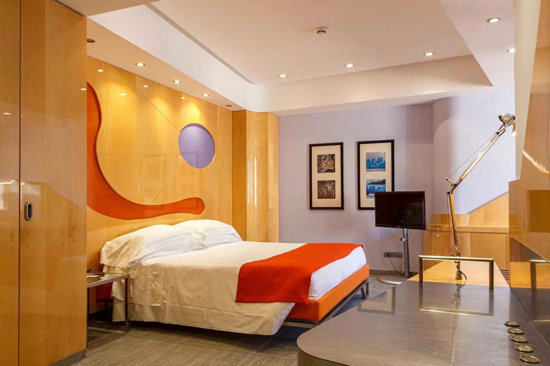 Bed in Albani Hotel Roma