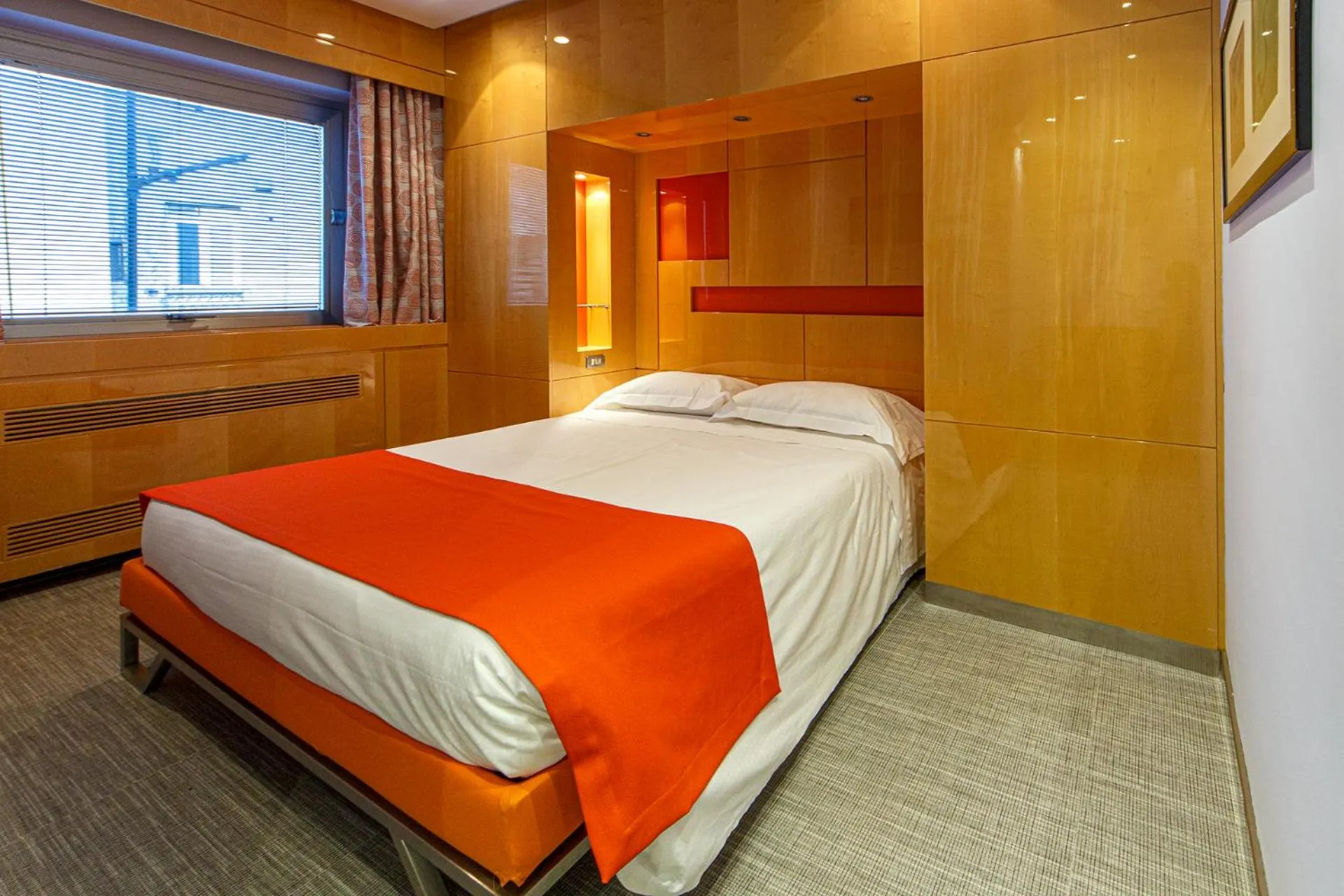 Bed in Albani Hotel Roma