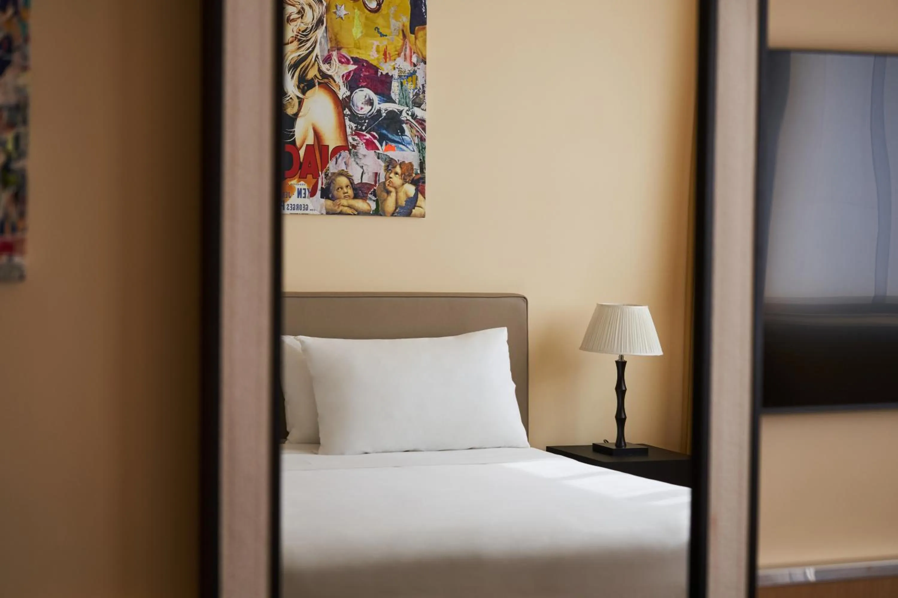 Bed in UNA Hotels Malpensa