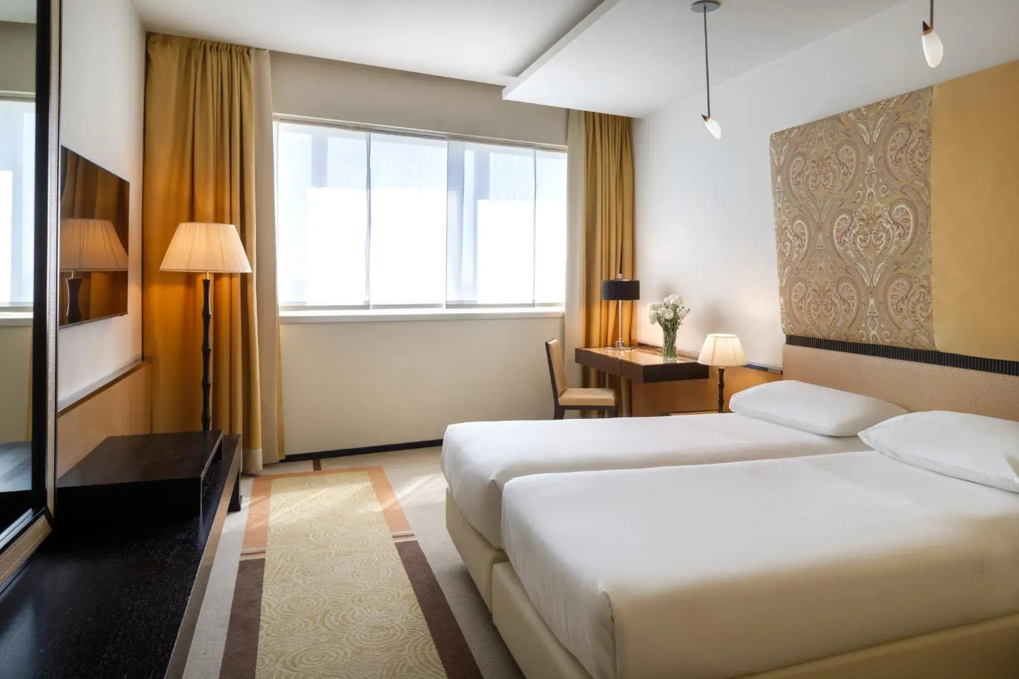 Bed in UNA Hotels Malpensa Bed in UNA Hotels Malpensa