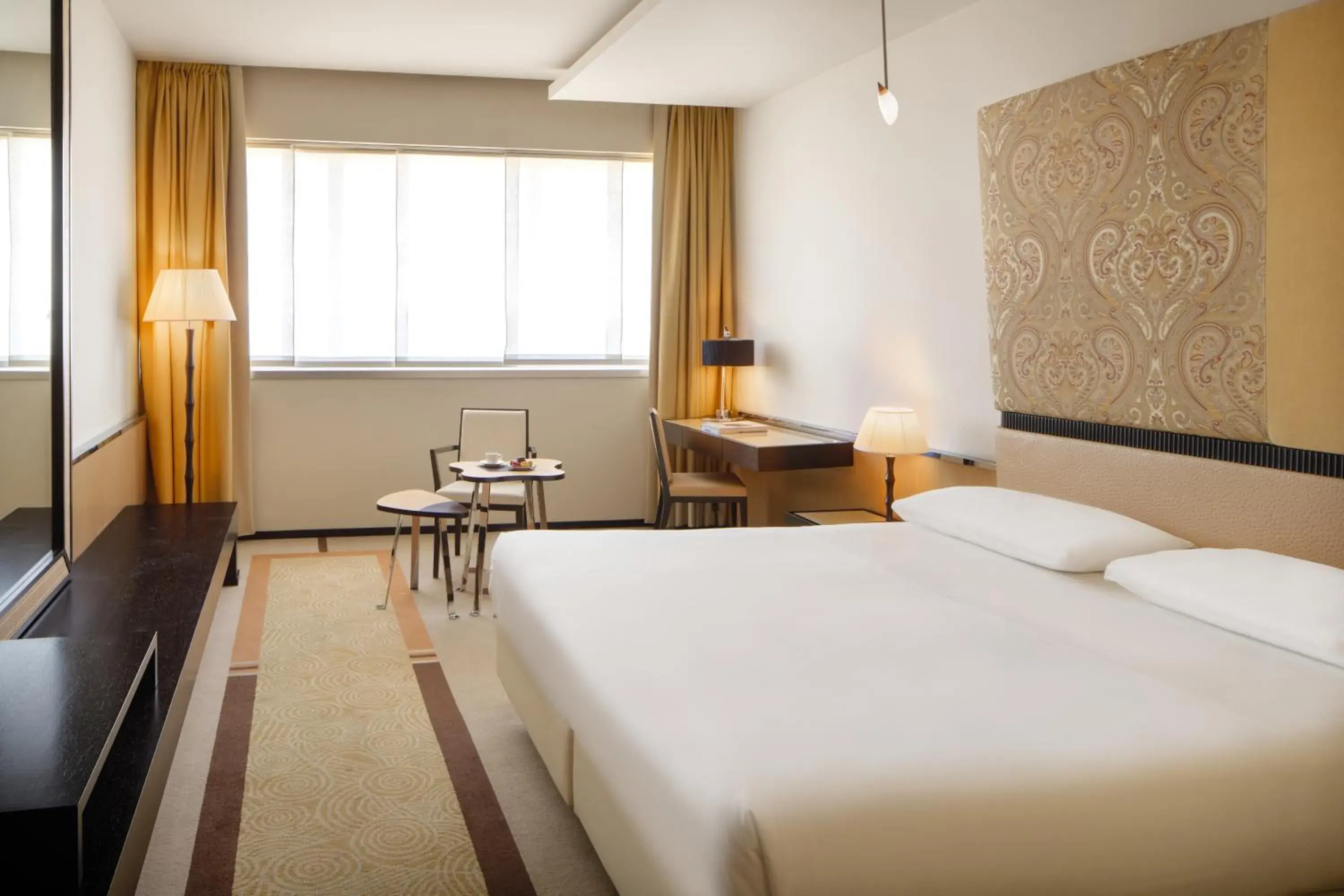 Bed in UNA Hotels Malpensa Bed in UNA Hotels Malpensa