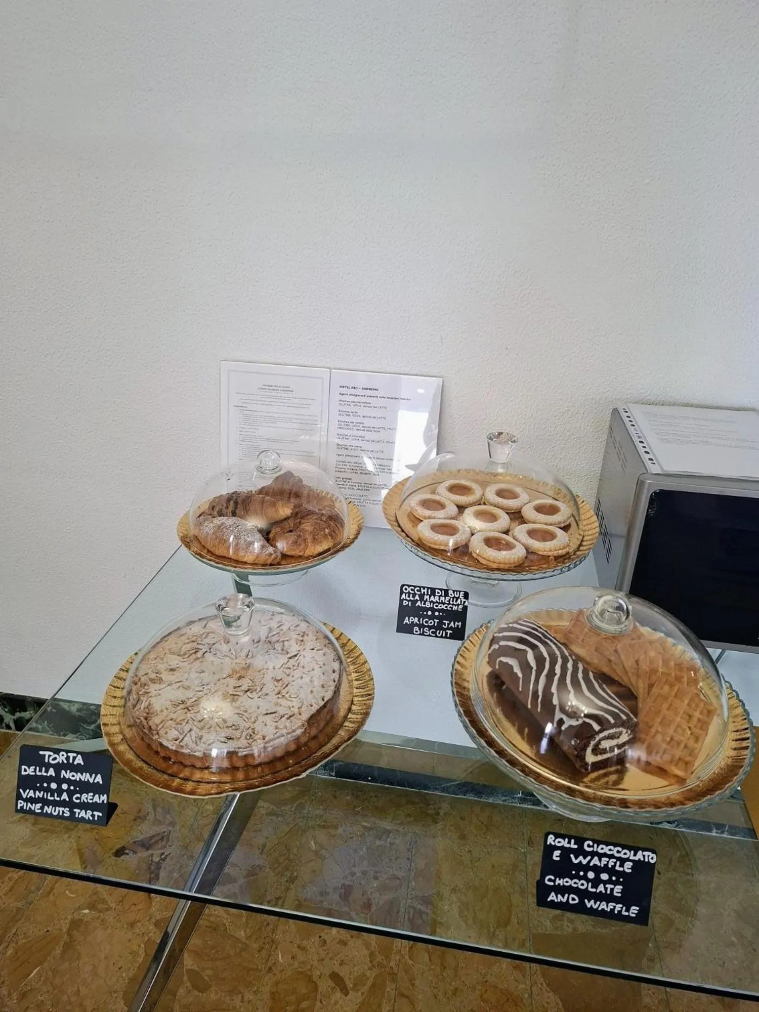 Breakfast in Hotel Rio Sanremo