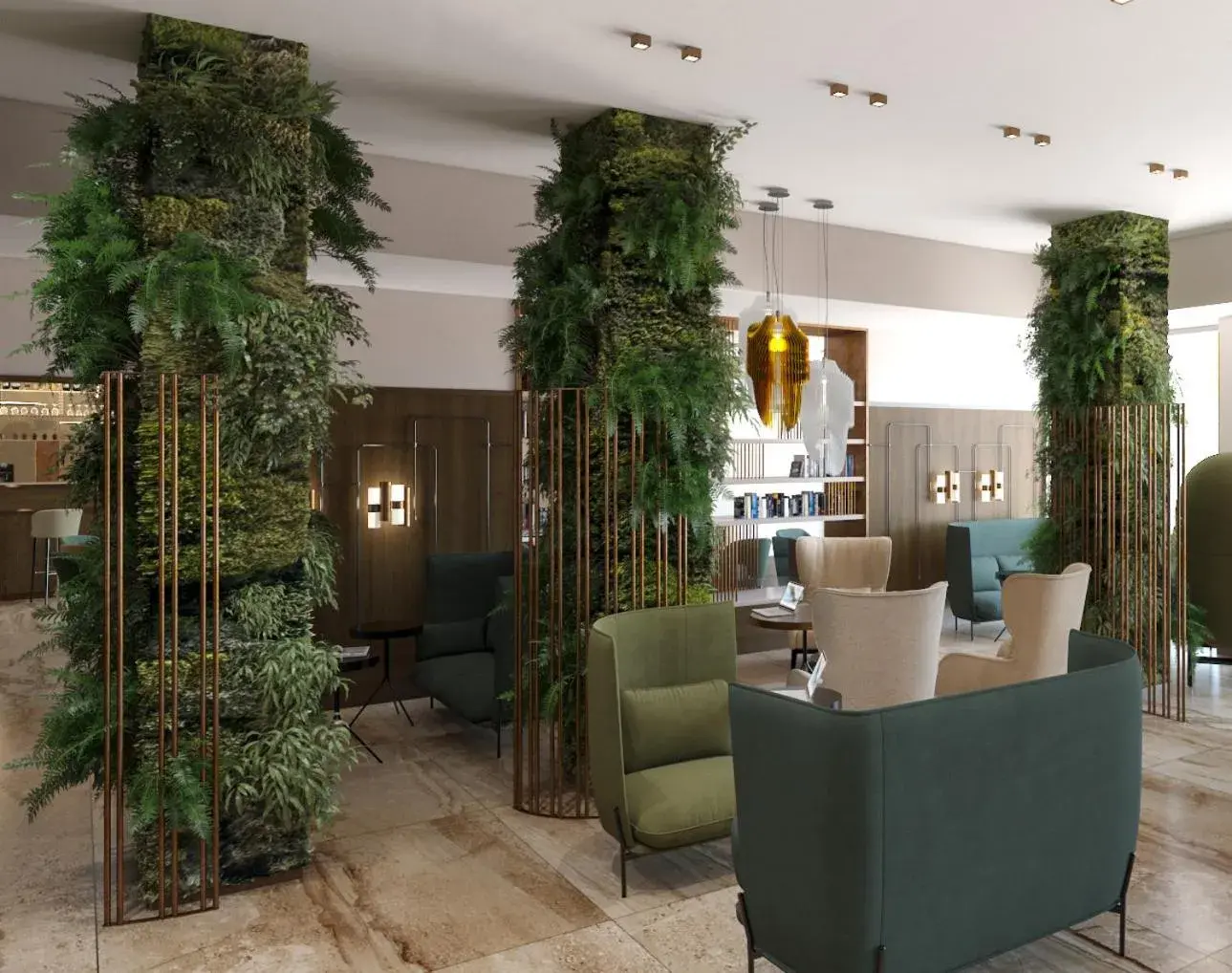 Lobby or reception in Hotel Tocq Lobby or reception in Hotel Tocq