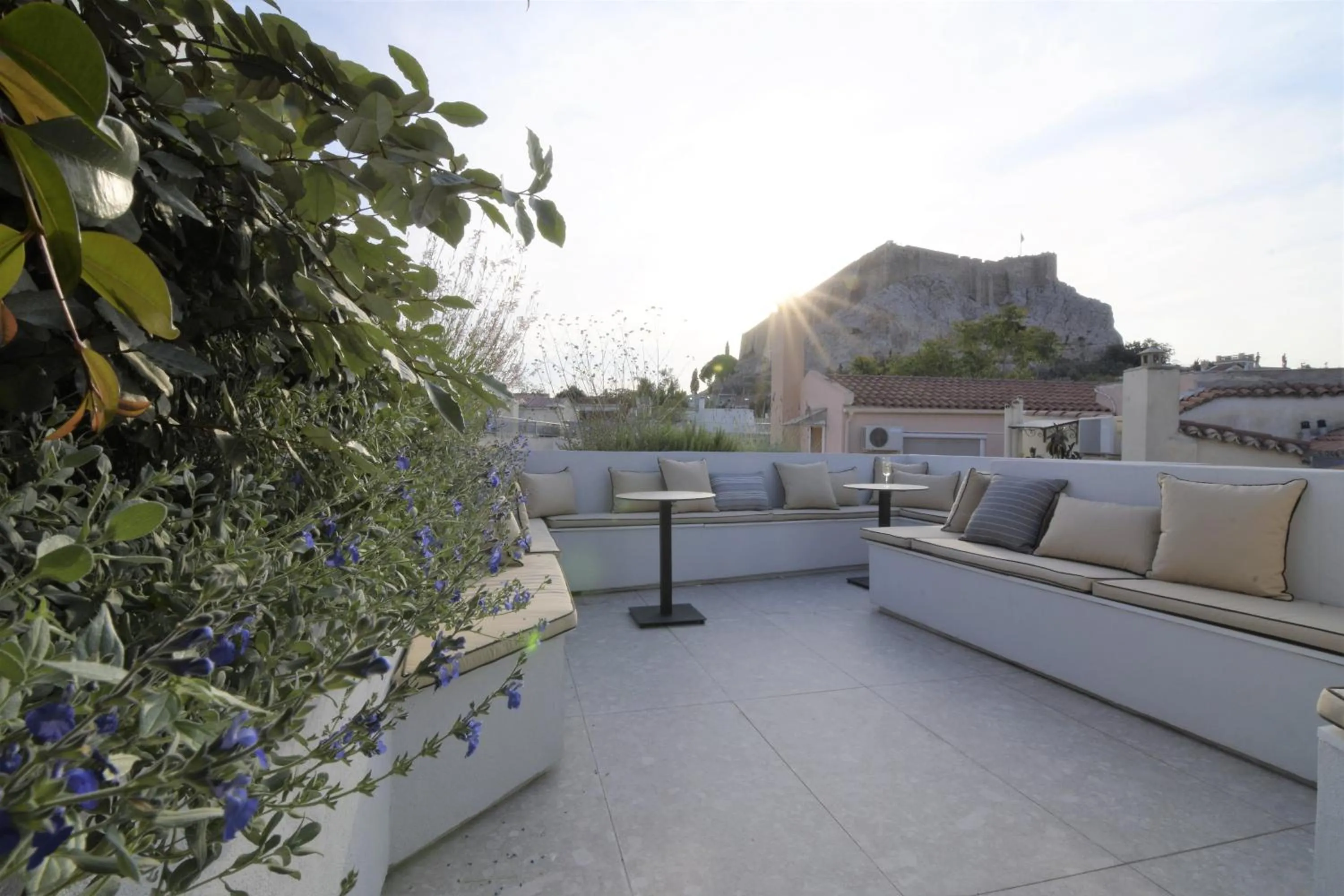 Balcony/Terrace in Cityzoe Athens Suites