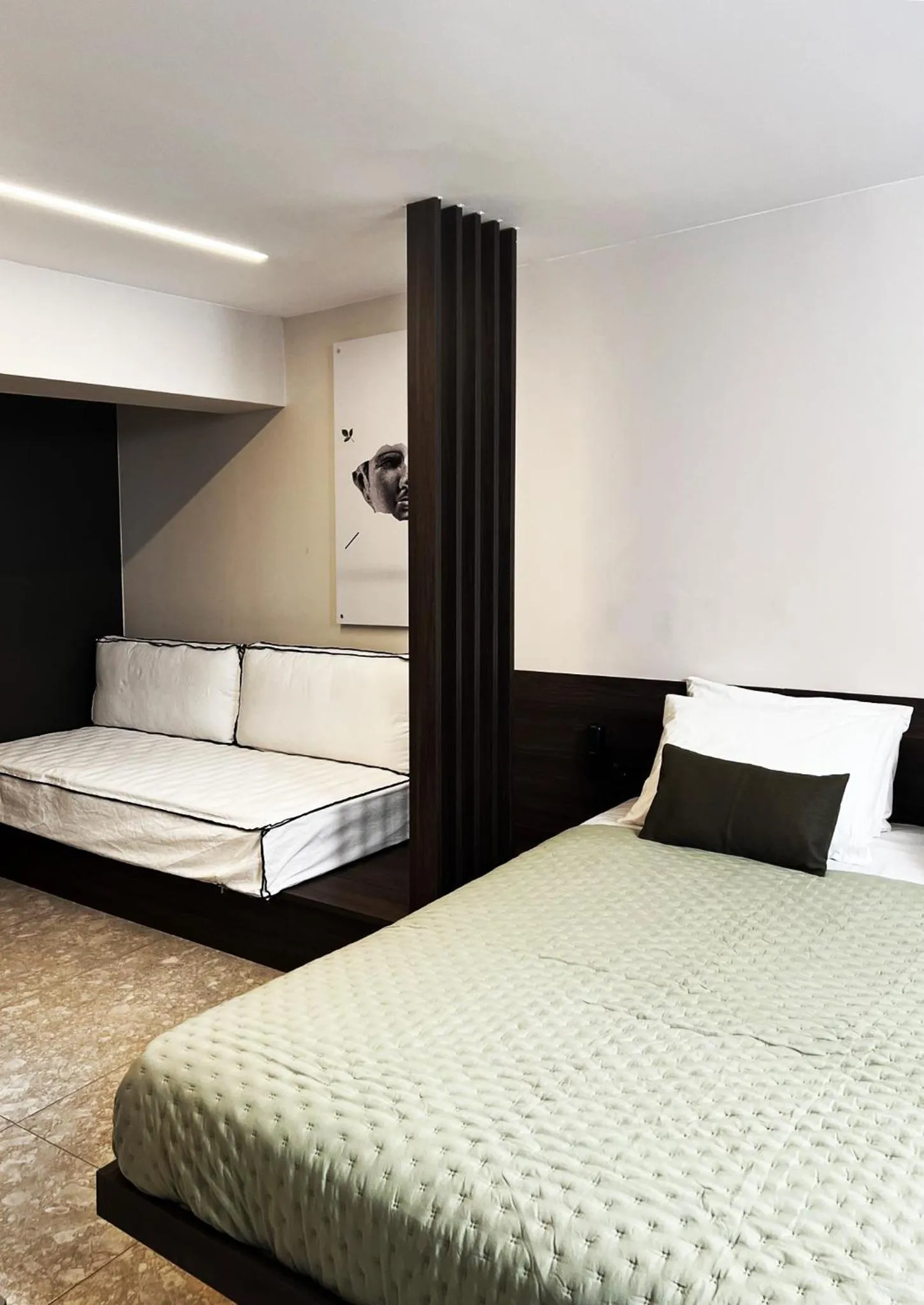 Photo of the whole room, Bed in Cityzoe Athens Suites