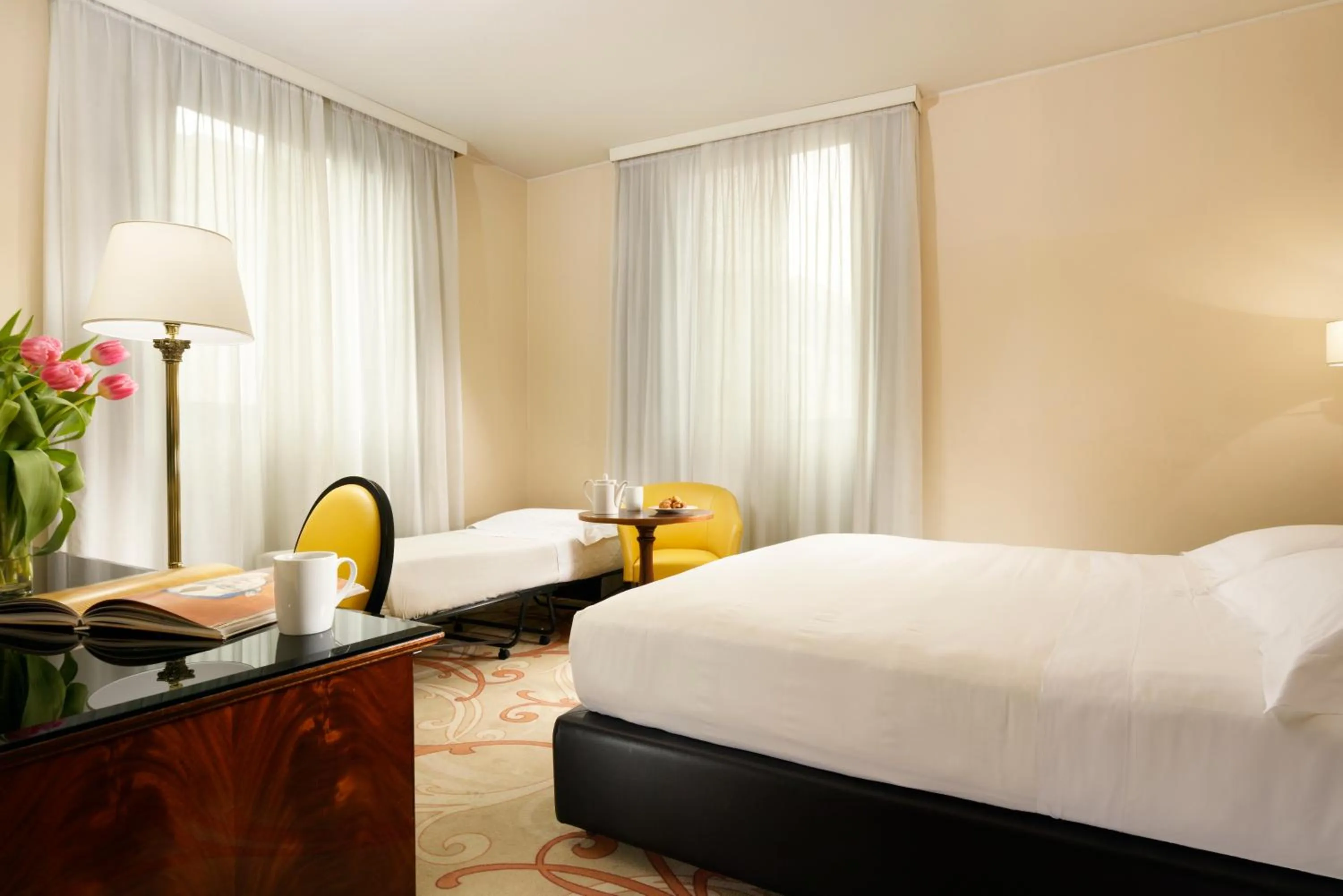 Bed in UNA Hotels Scandinavia Milano