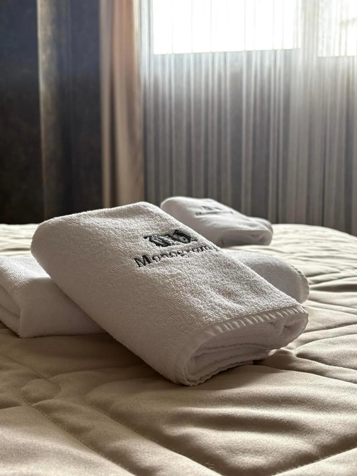 towels, Bed in Monogramlux