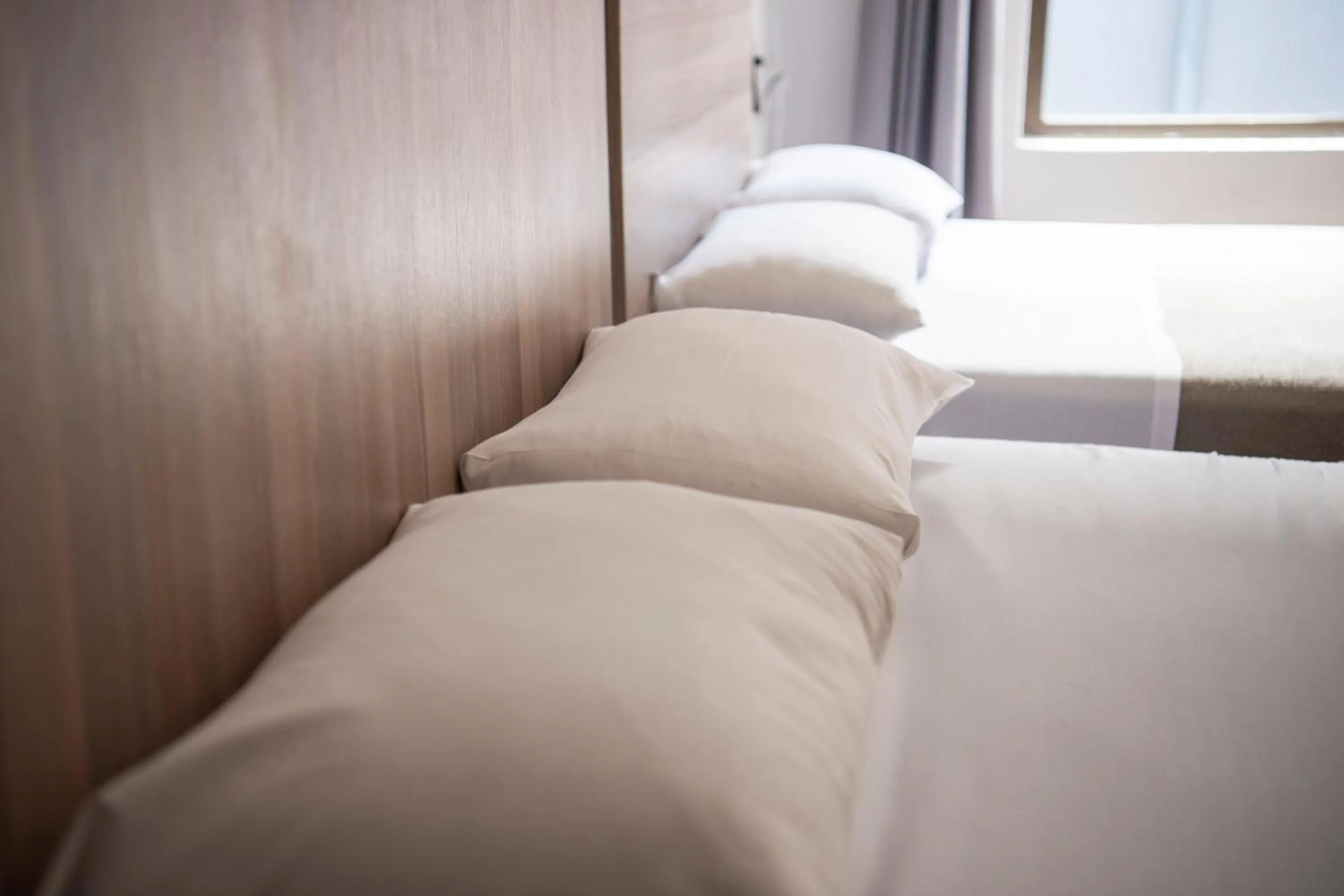 Bed in Ecomotel Marlboro