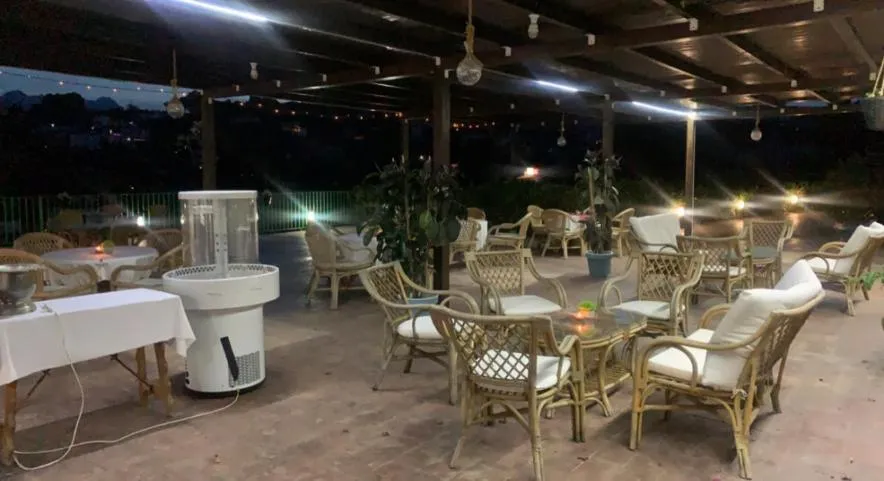Patio in Hotel Restaurant Baladrar