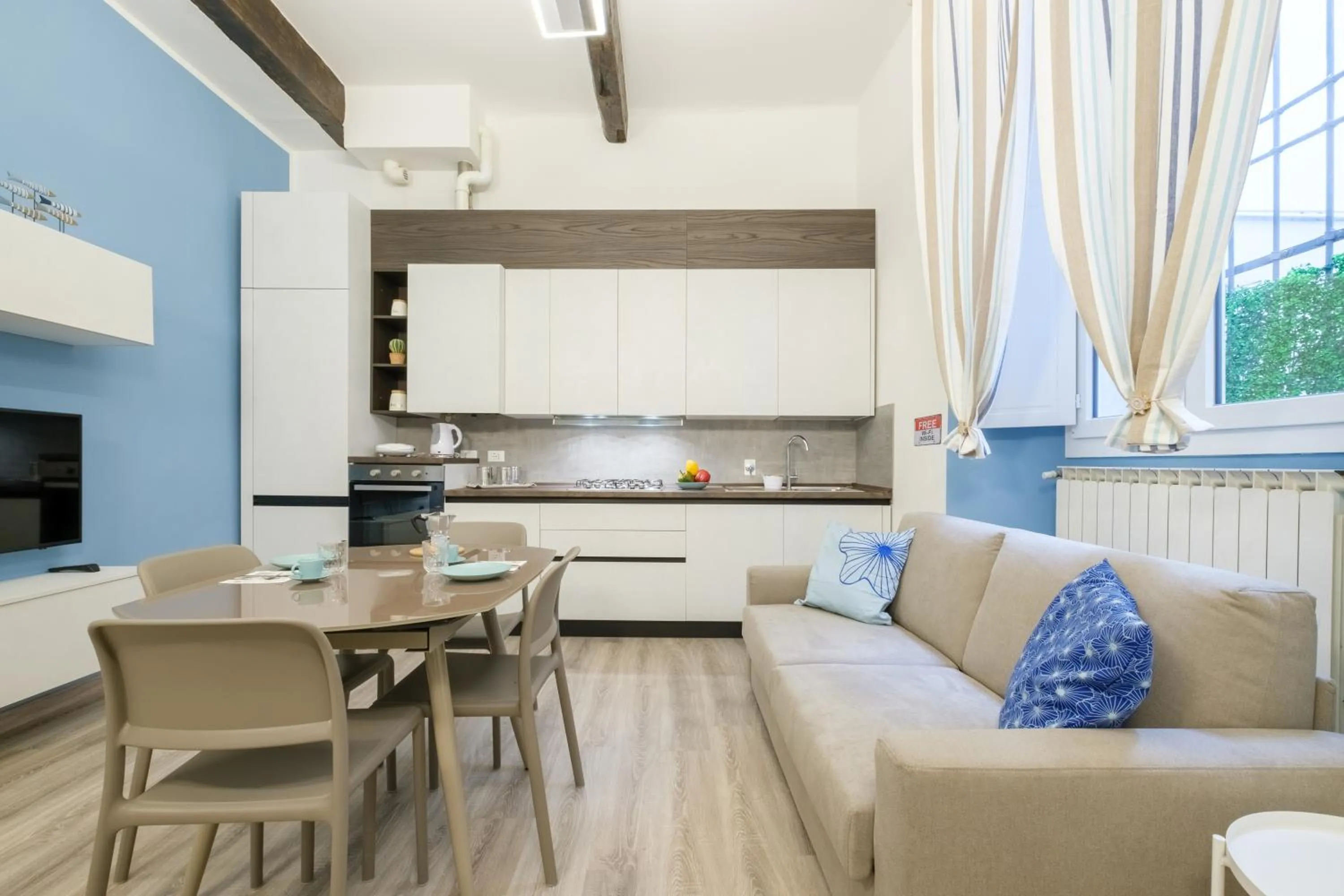 kitchen in Casa del Mare by Studio Vita
