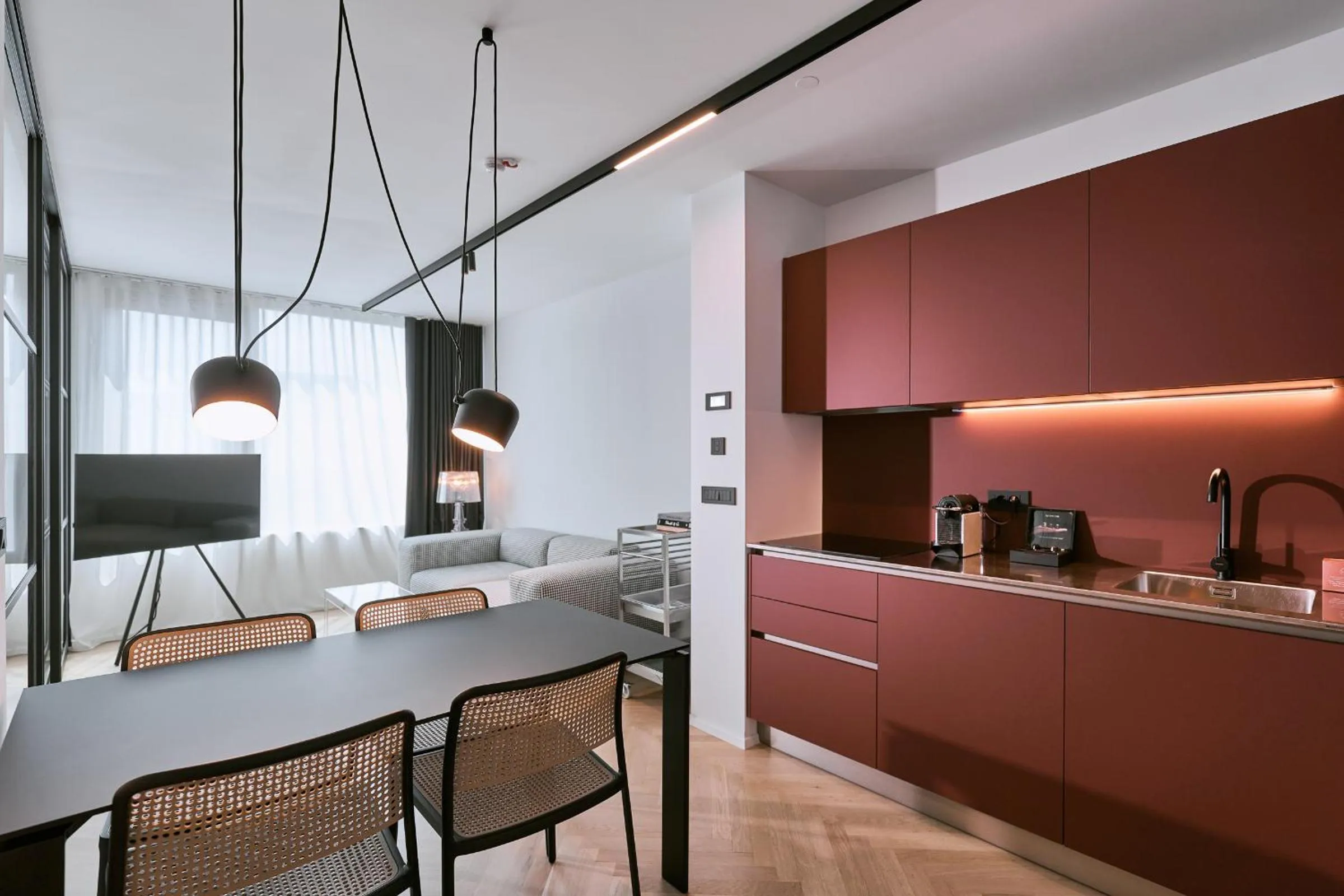 Kitchen or kitchenette in NEU RESIDENCES smart stay