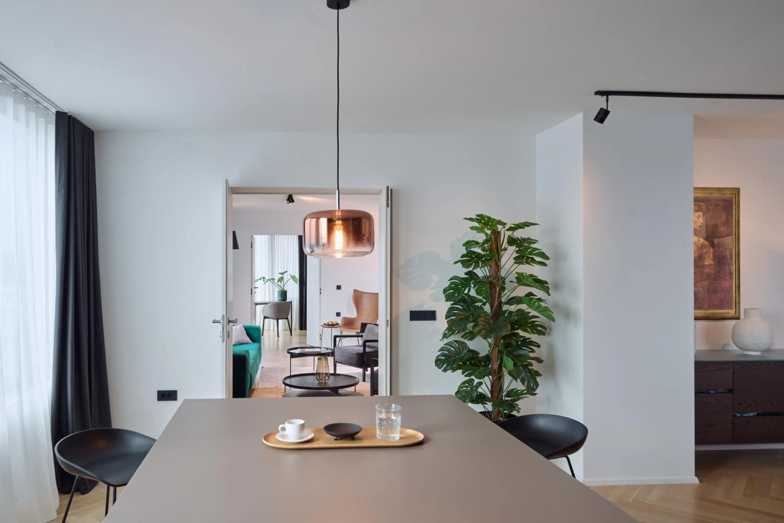 Living room in NEU RESIDENCES smart stay