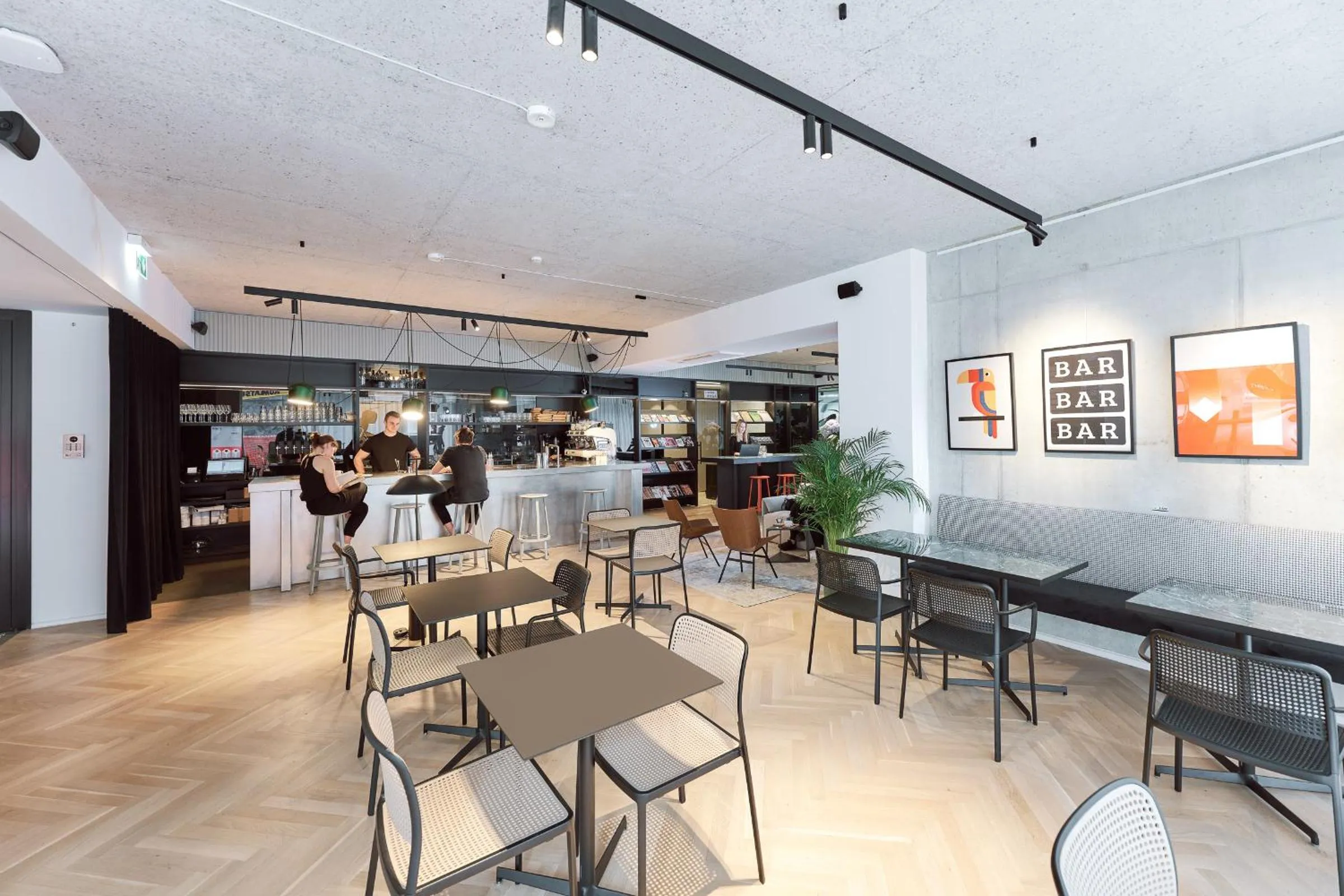 Lounge or bar in NEU RESIDENCES smart stay