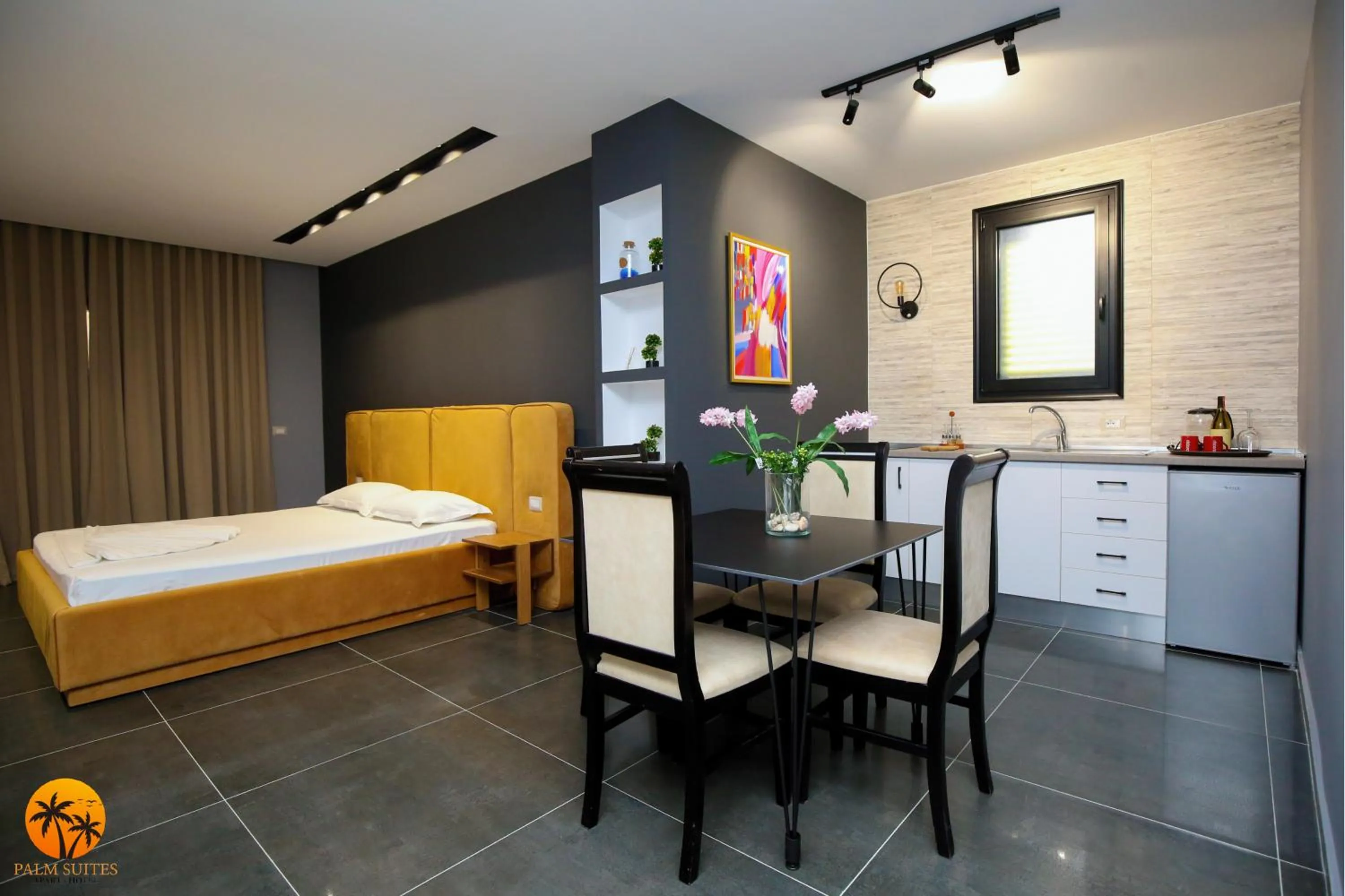 Photo of the whole room in Palm Suites Apartment-Suite