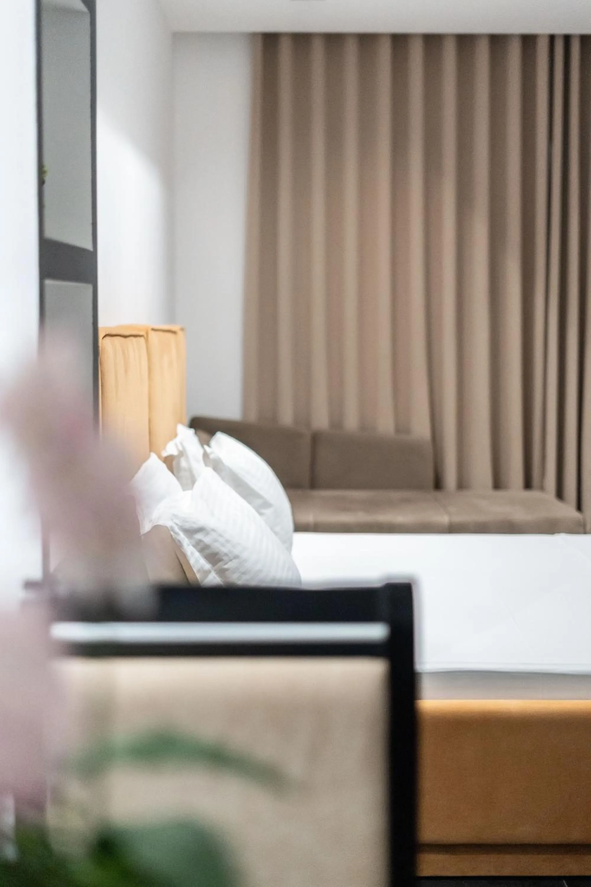 Bedroom in Palm Suites Apartment-Suite