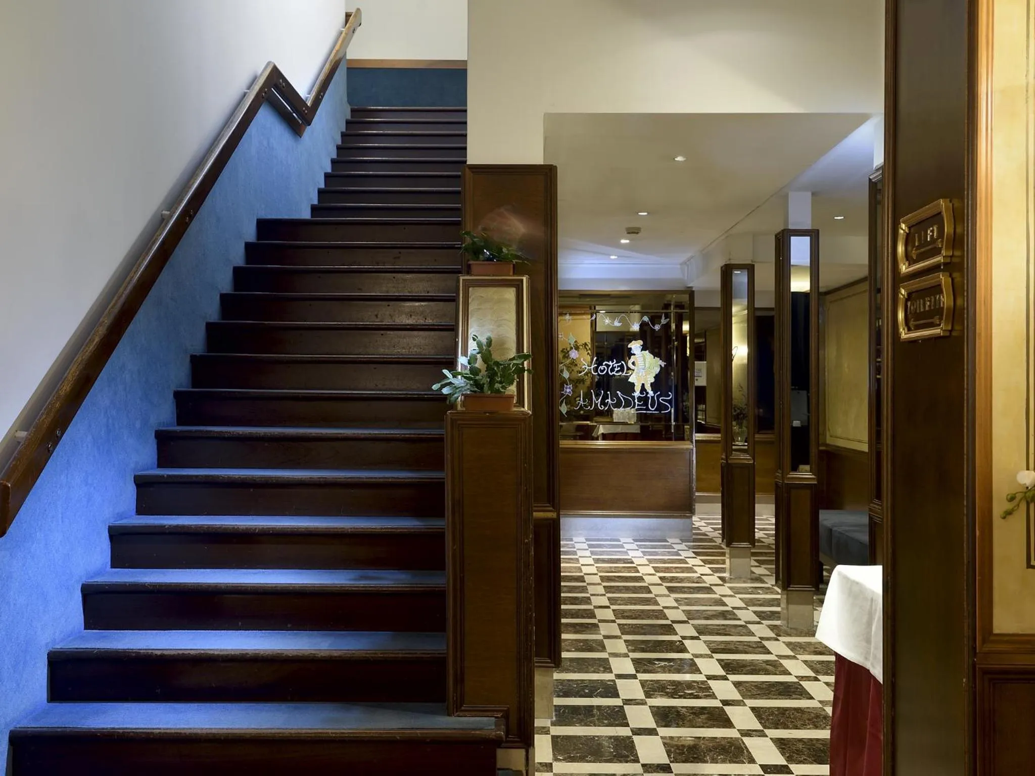 Area and facilities in Hotel Amadeus