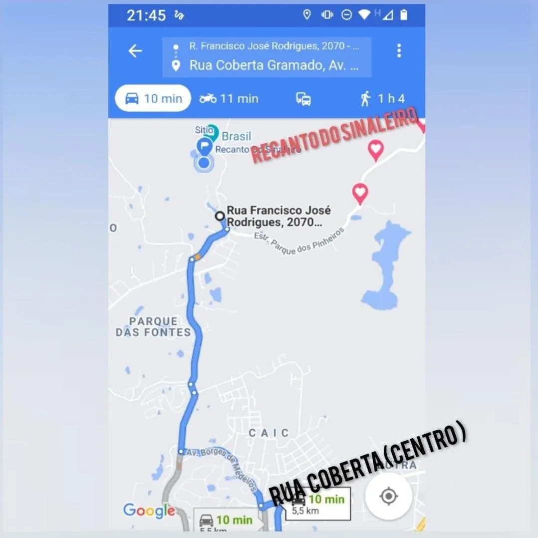 RECANTO DO SINALEIRO GRAMADO