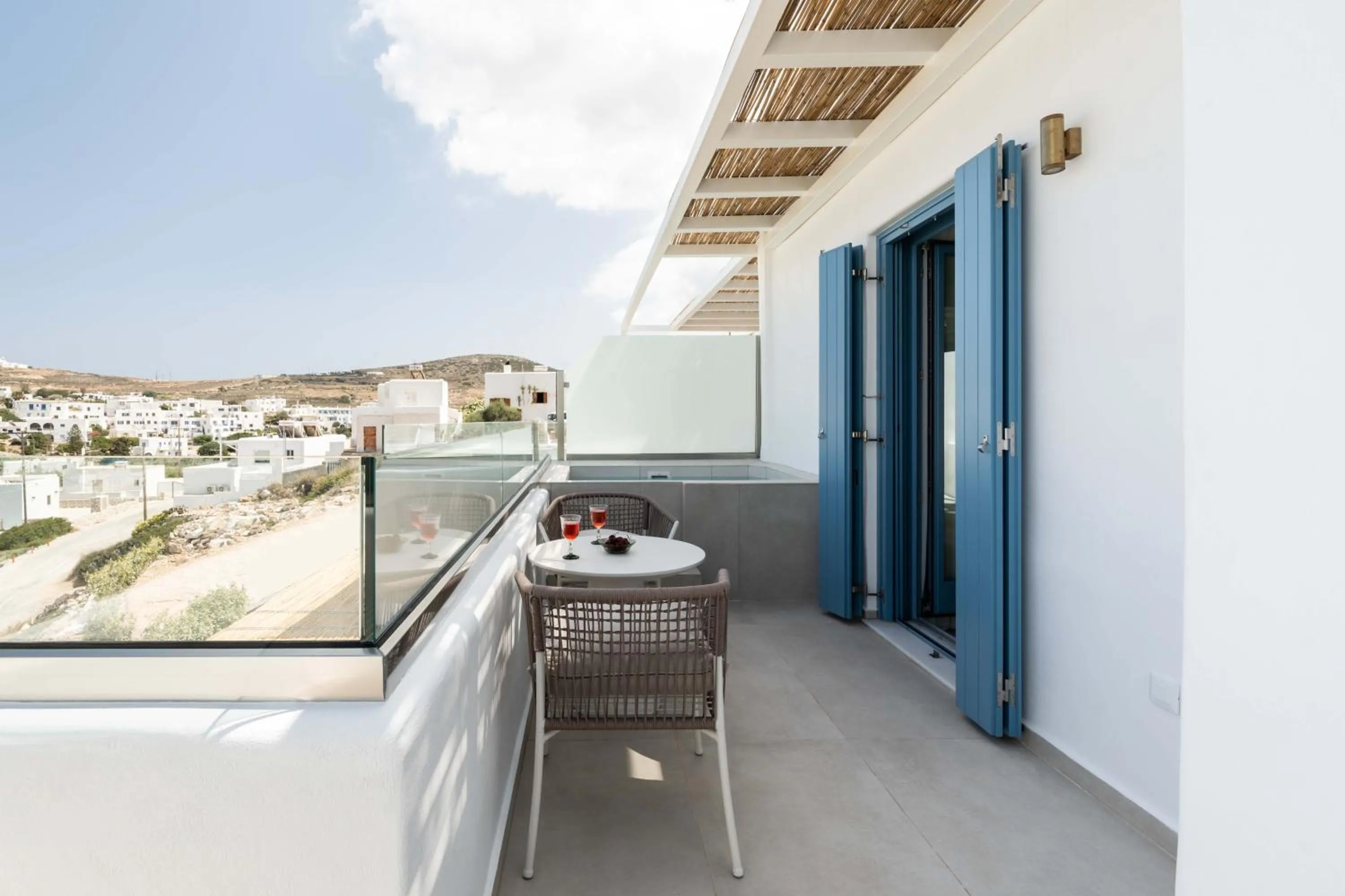 Balcony/Terrace in Aura Suites Paros