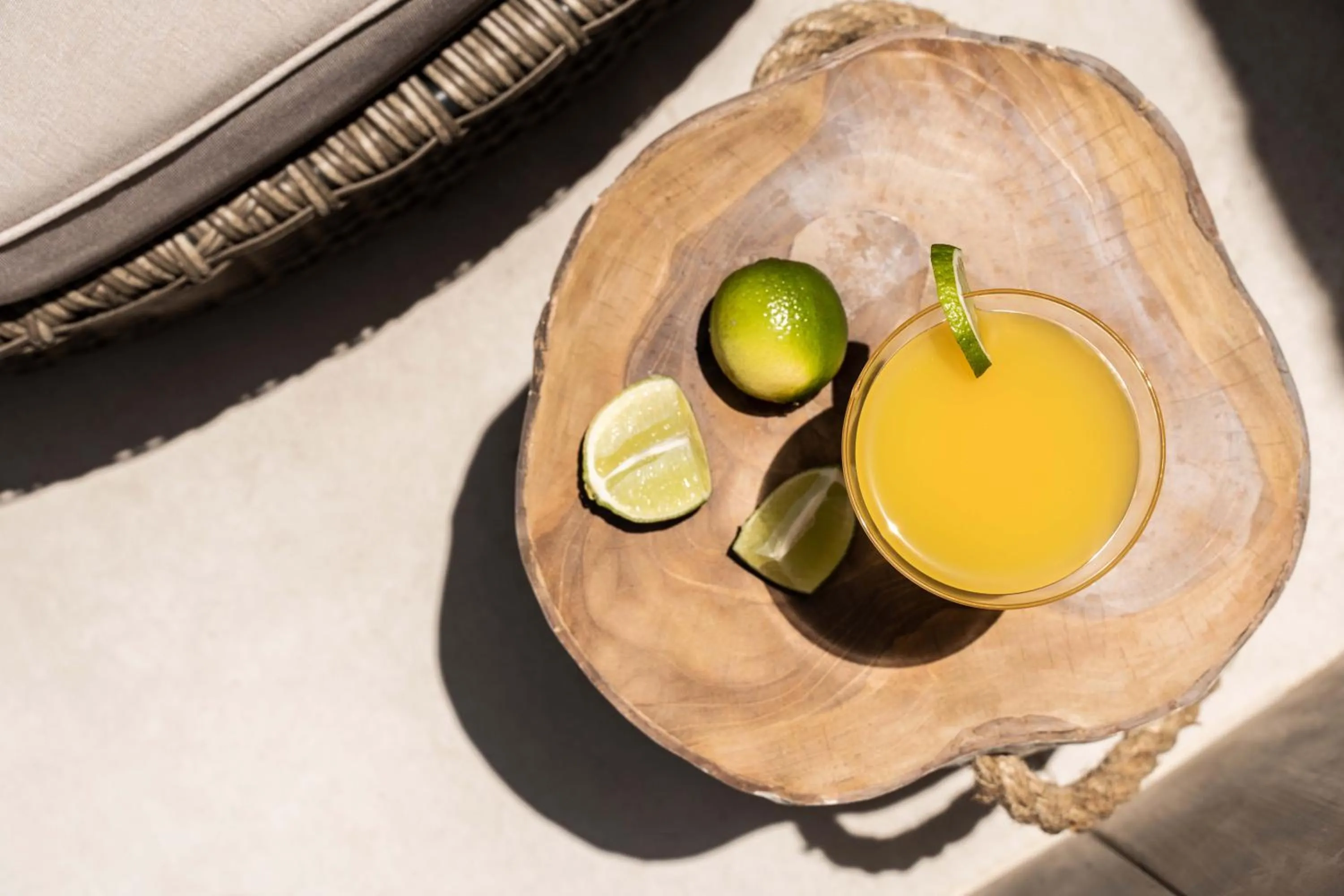 Food and drinks in Aura Suites Paros