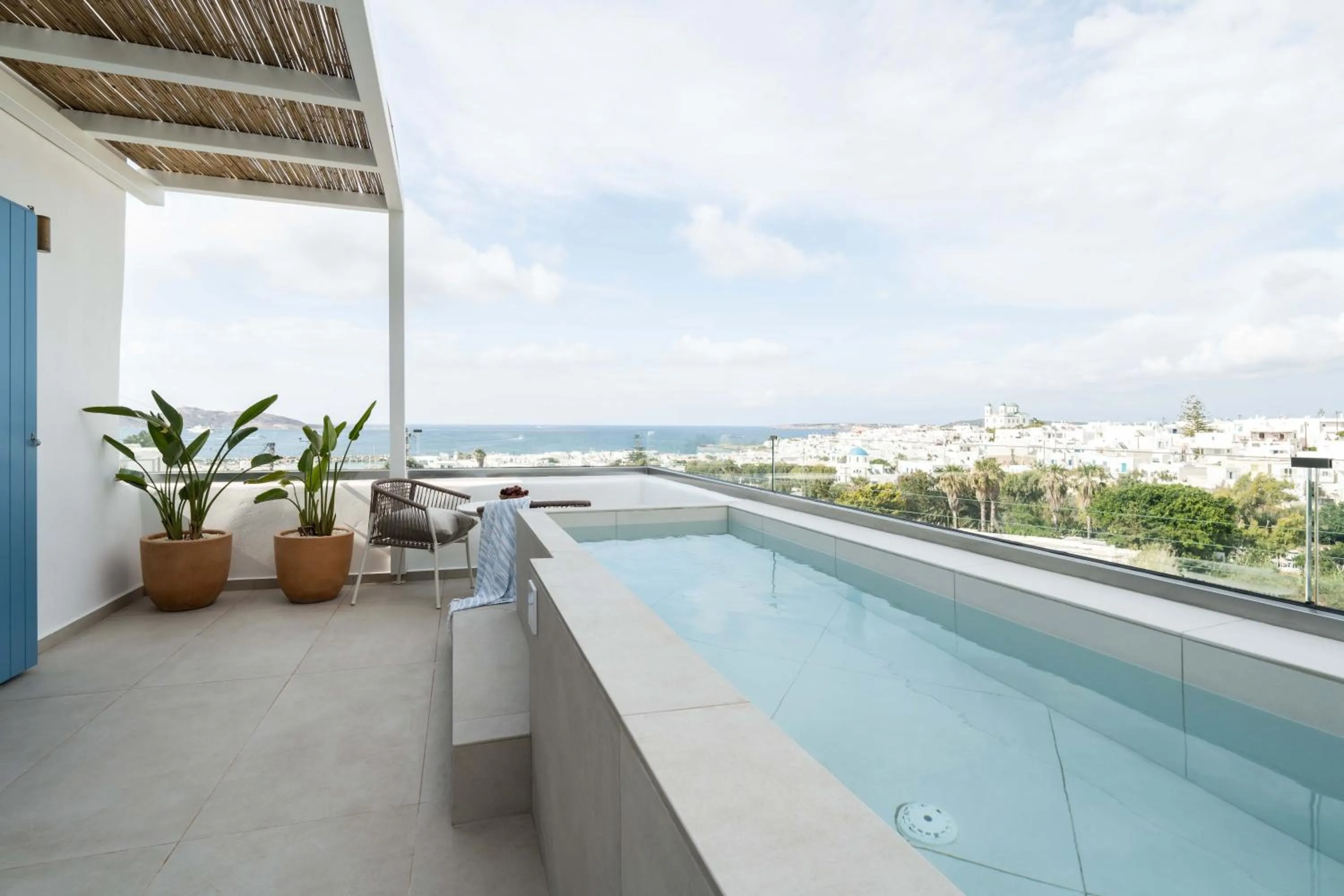 Balcony/Terrace in Aura Suites Paros