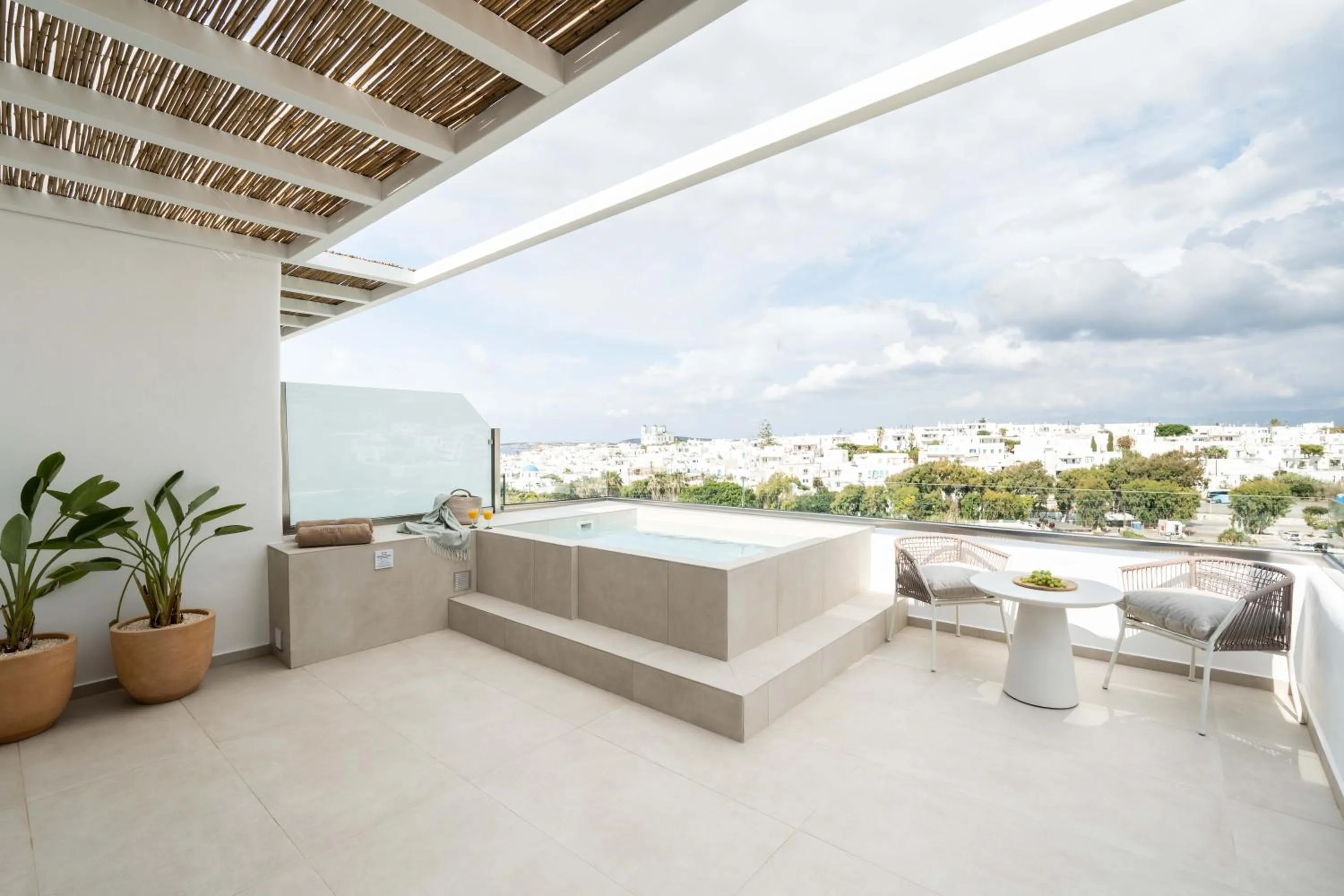 Balcony/Terrace in Aura Suites Paros