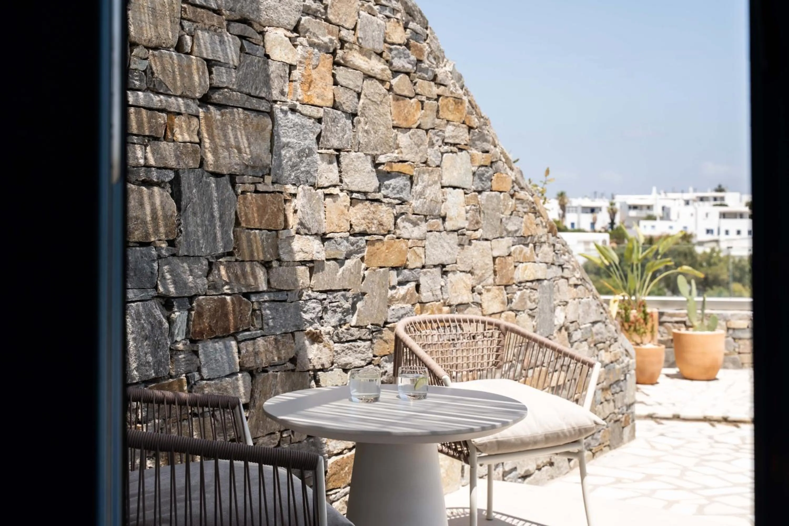 Balcony/Terrace in Aura Suites Paros