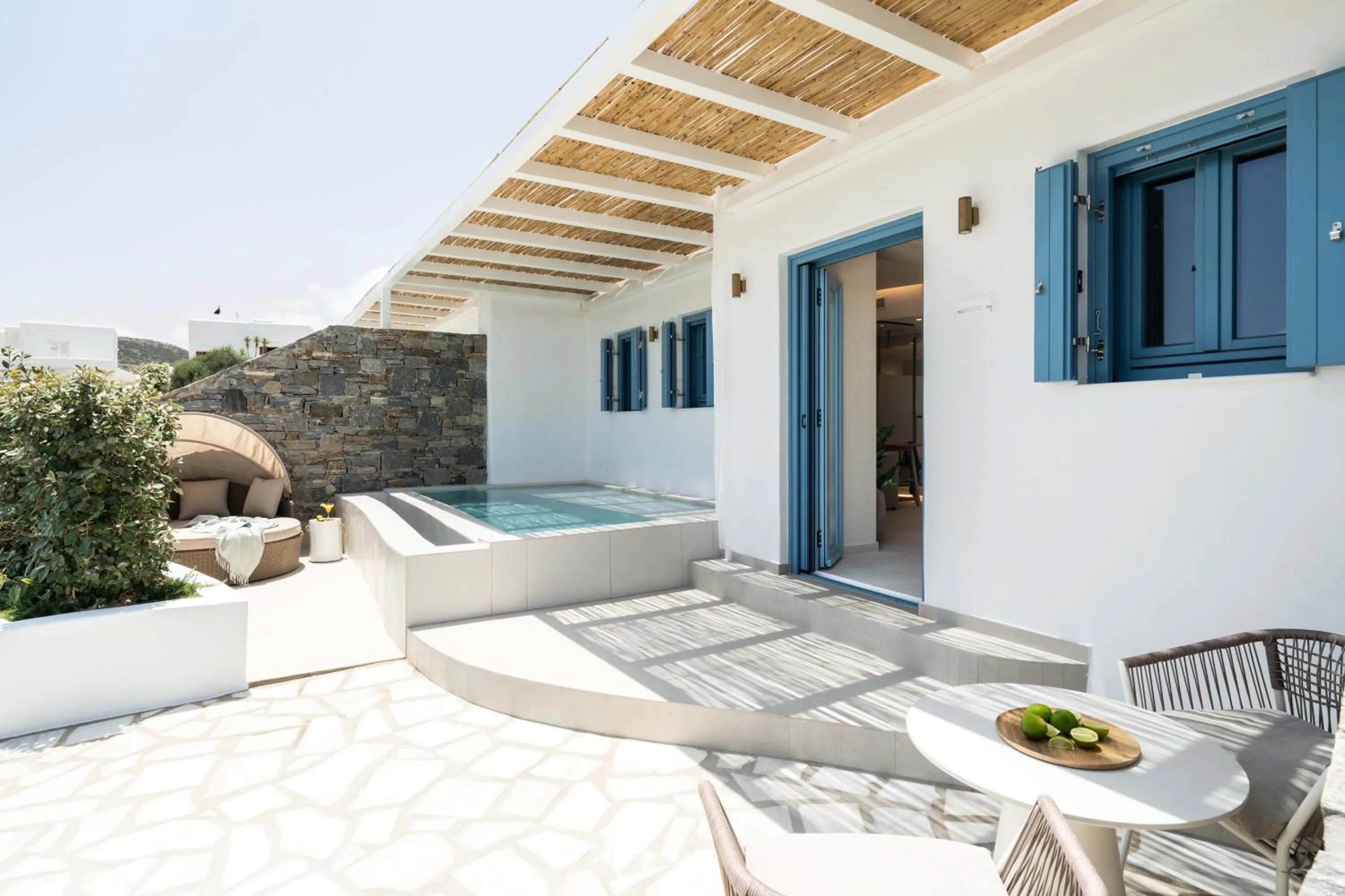 Balcony/Terrace in Aura Suites Paros