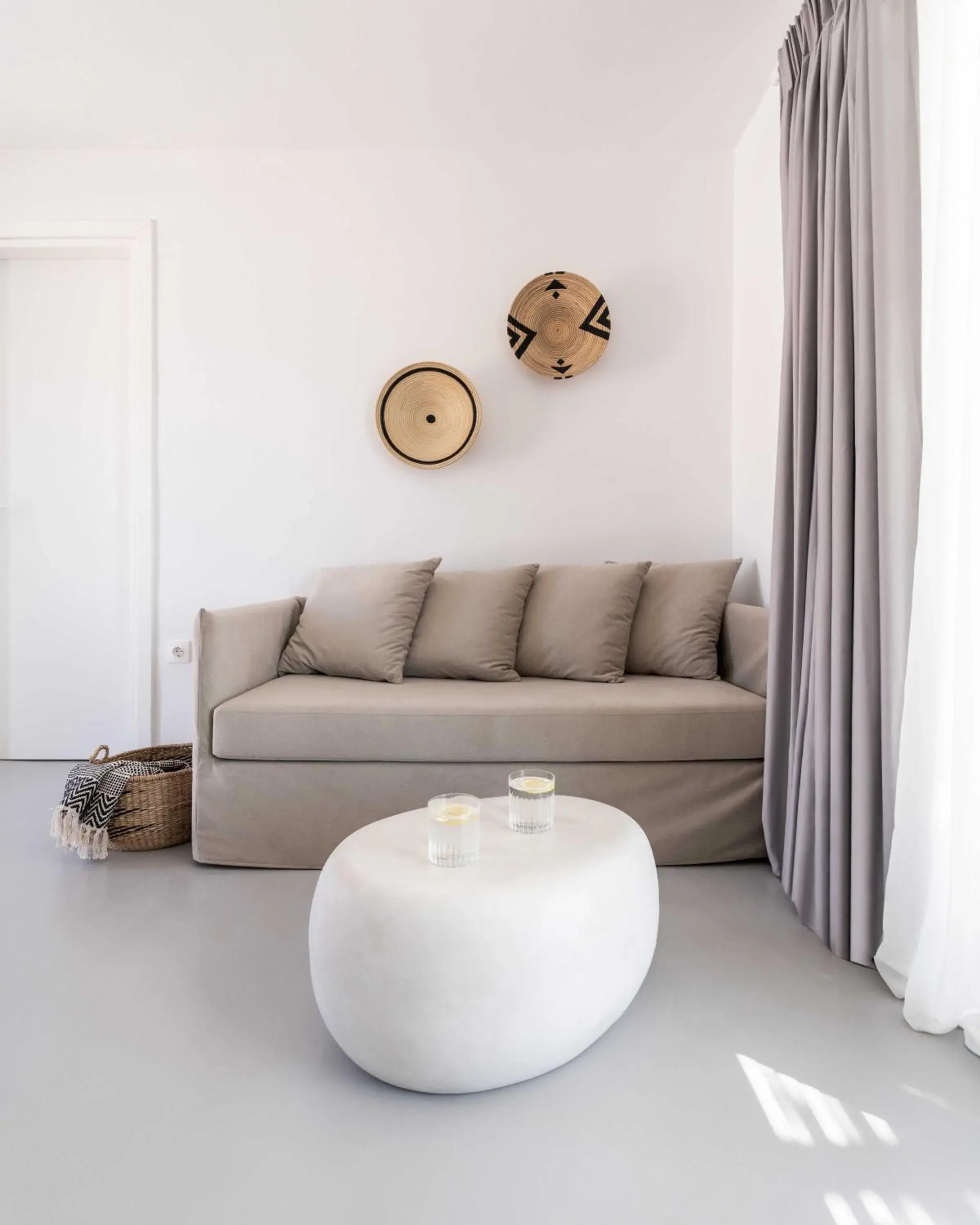 Living room in Aura Villas Tinos Living room in Aura Villas Tinos