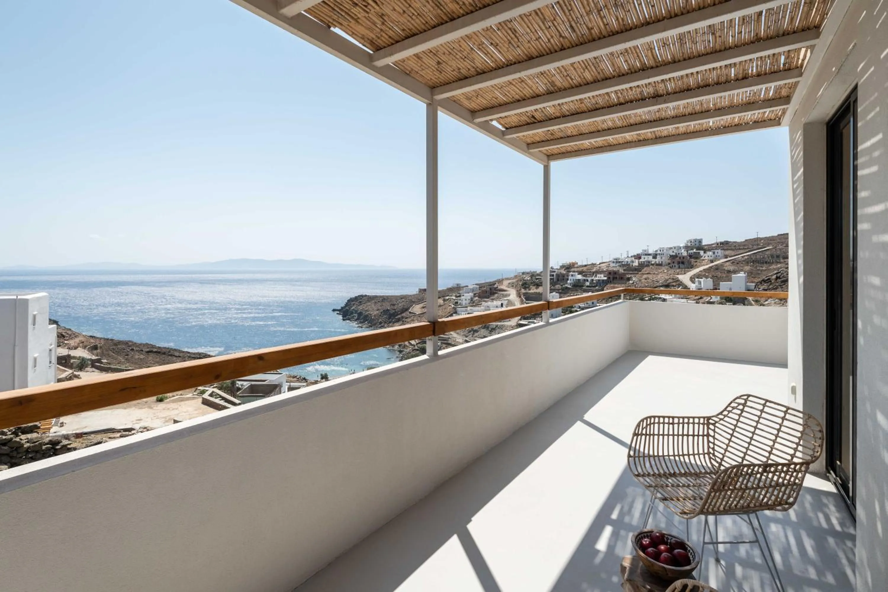 Balcony/Terrace in Aura Villas Tinos