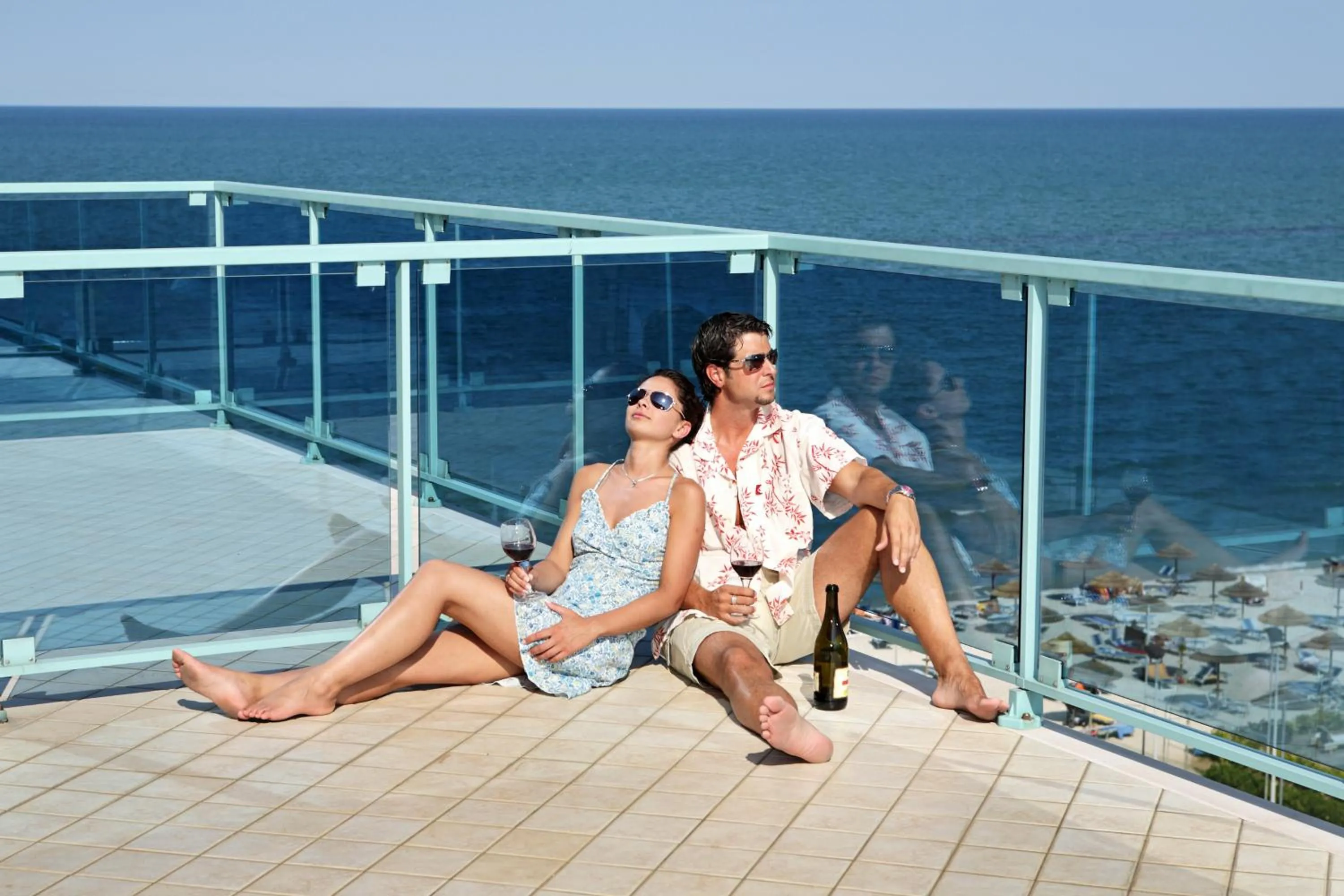 Sea view in Abbazia Club Hotel Marotta