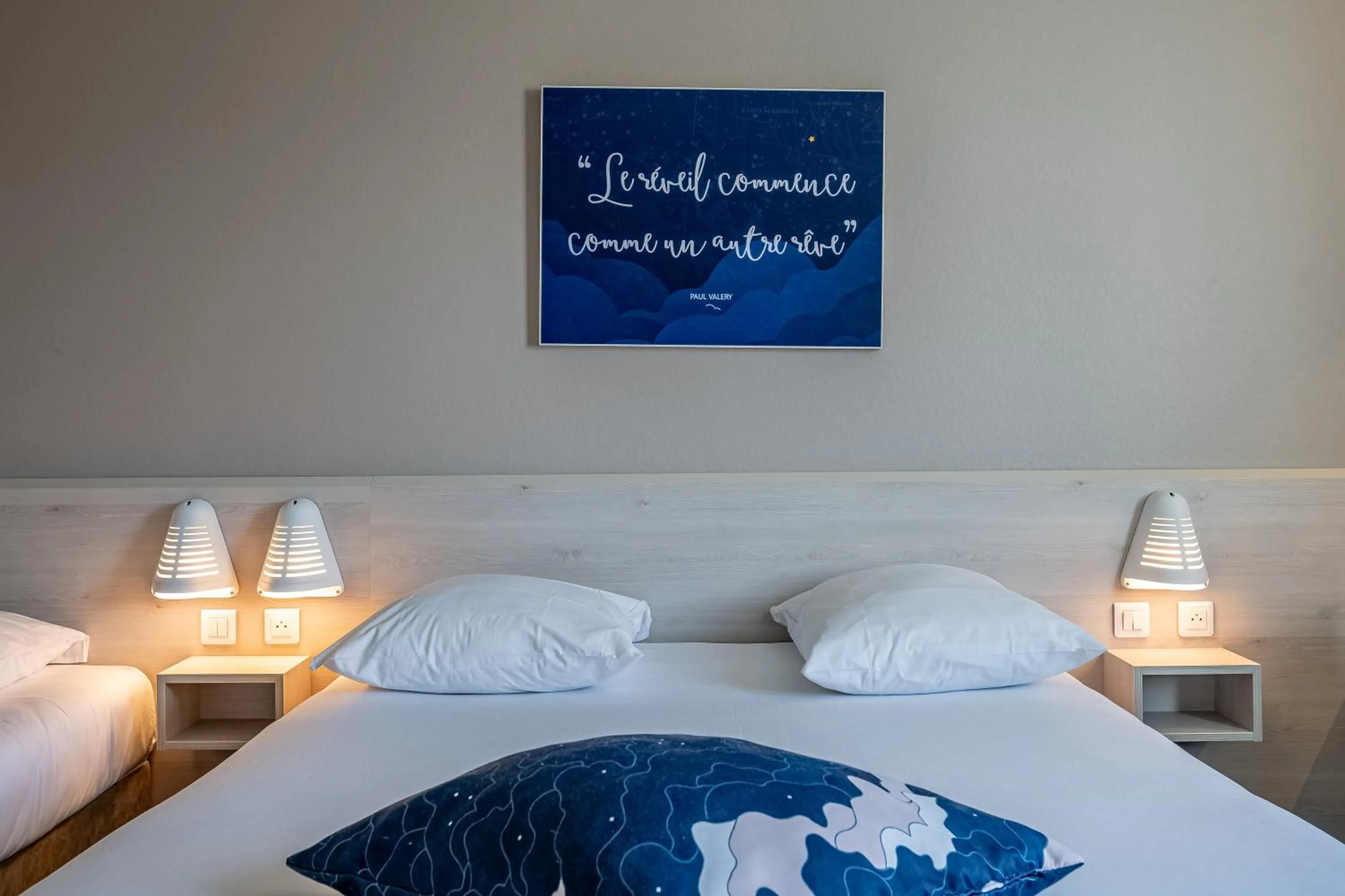 Bedroom, Bed in ACE Hôtel Bordeaux Carbon Blanc