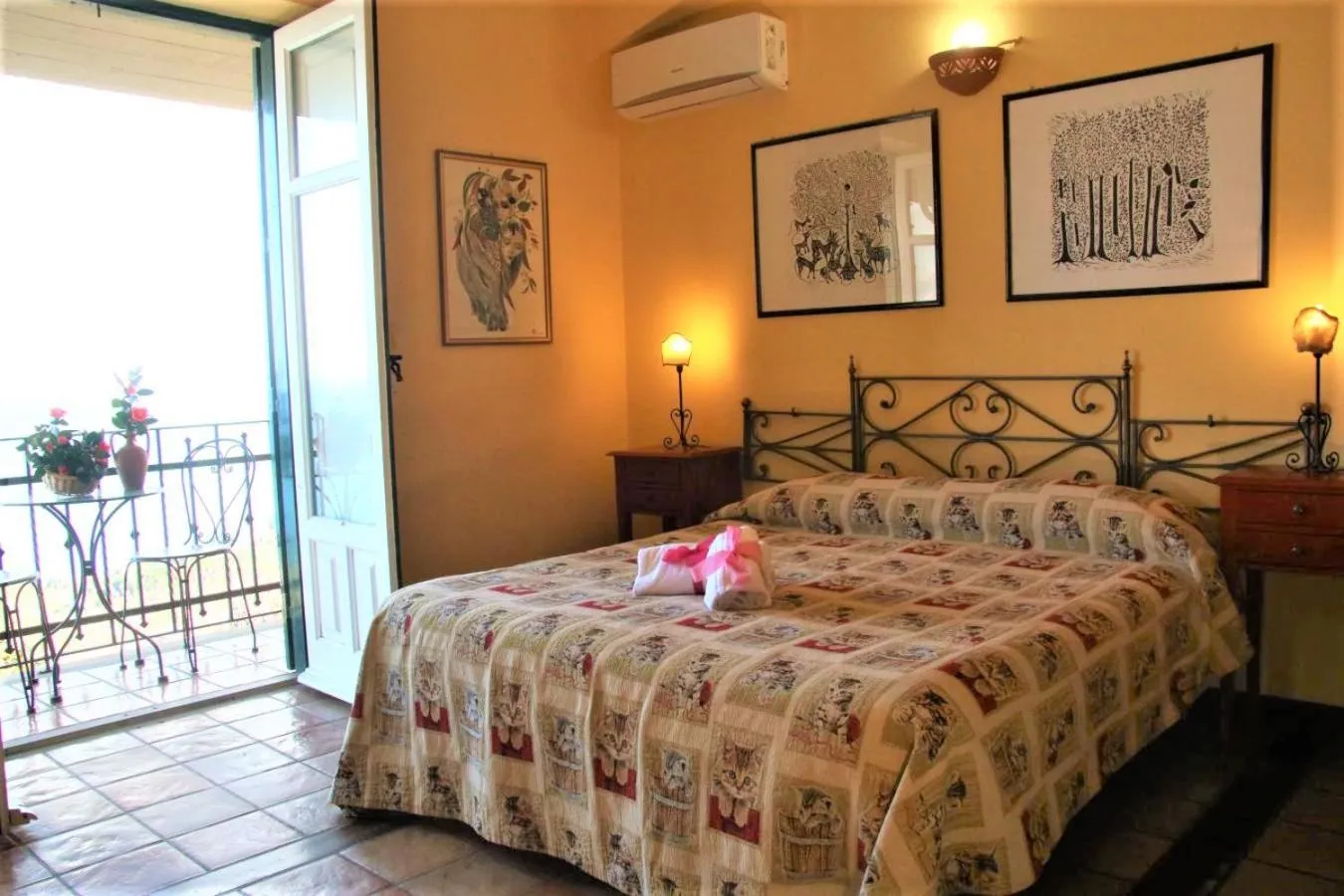 Photo of the whole room, Bed in Agriturismo Santa Margherita