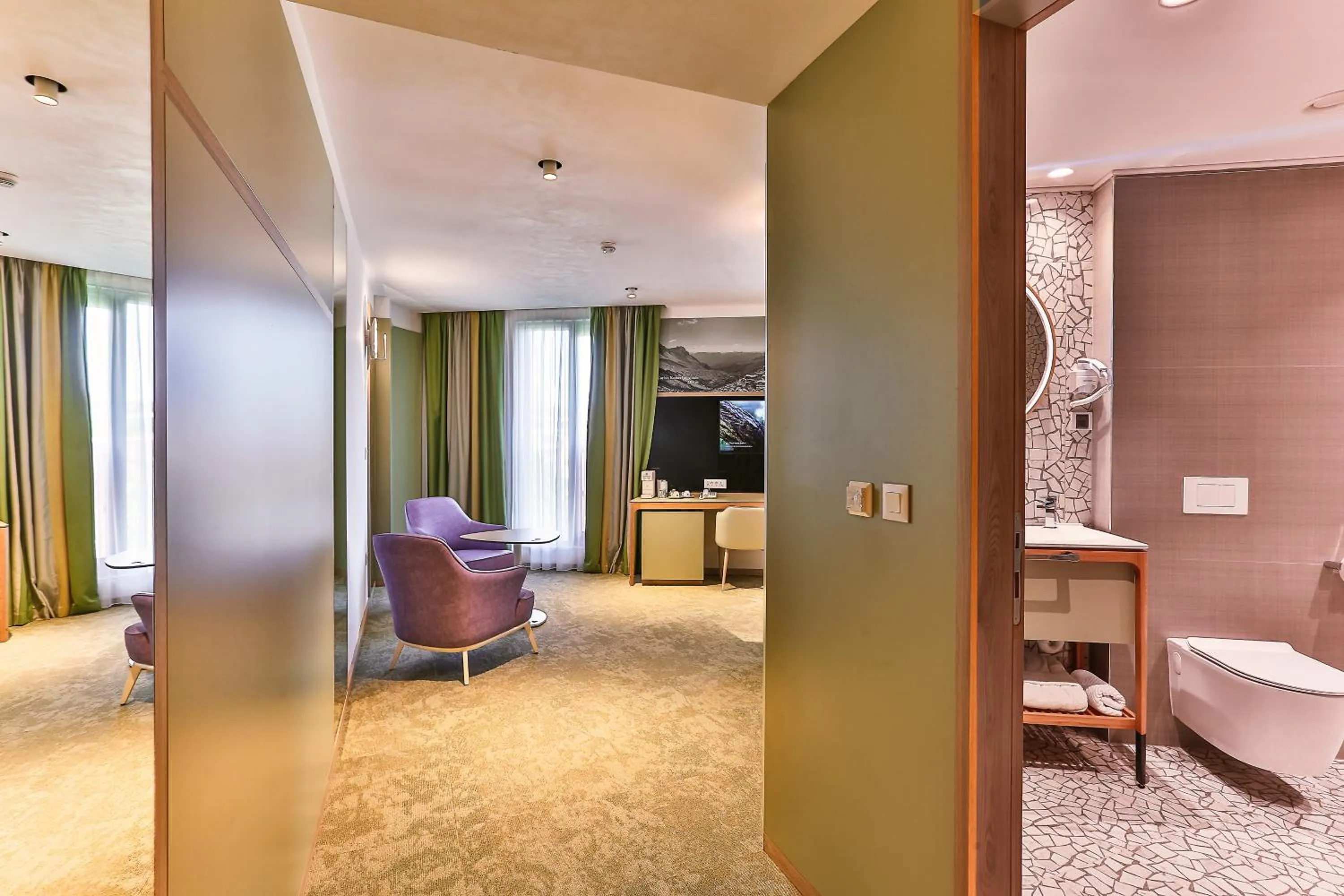 Bedroom, Bed in Carine Hotel Centar
