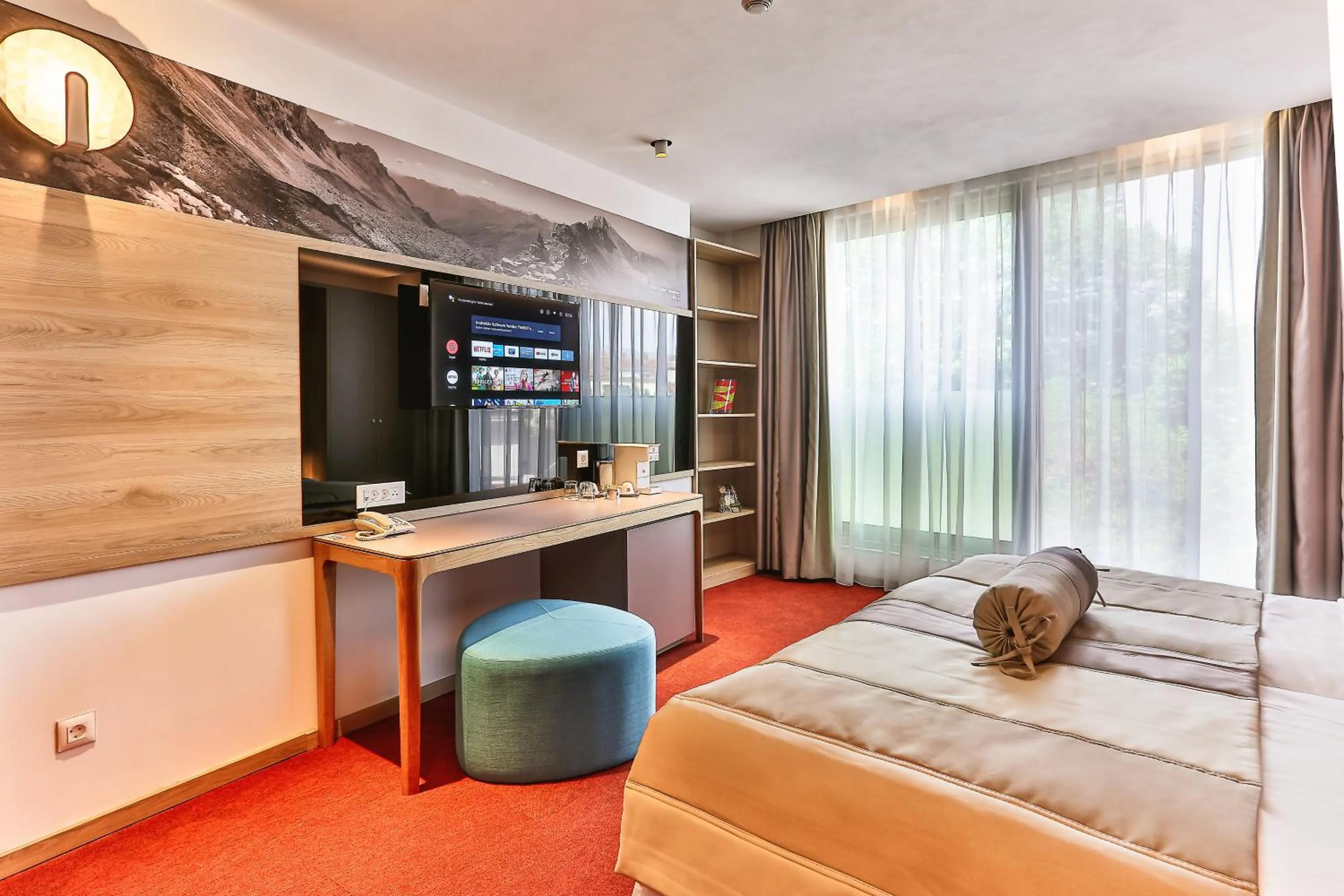 Bedroom, Bed in Carine Hotel Centar