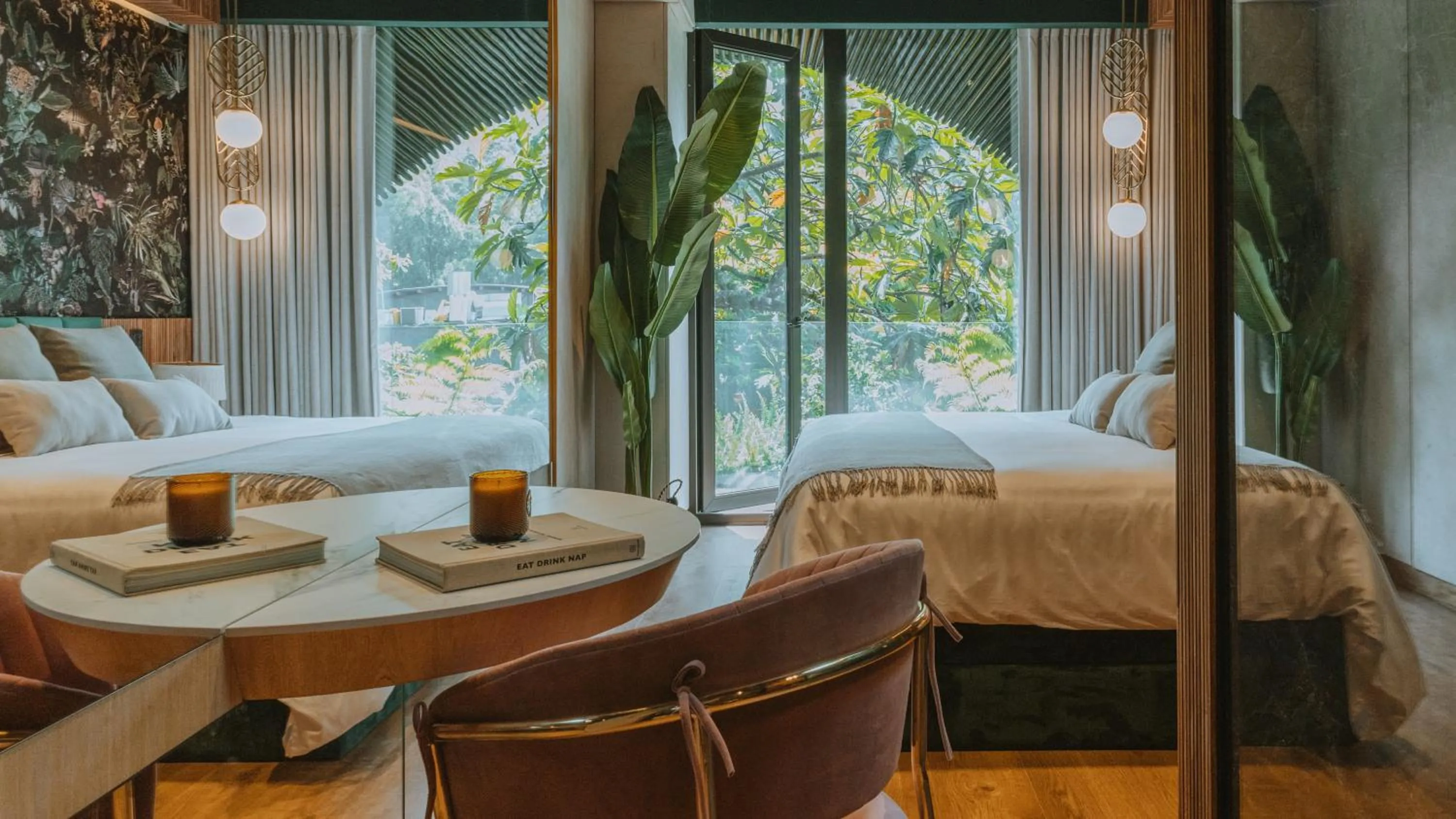 Bed in Selvario 36 Hotel