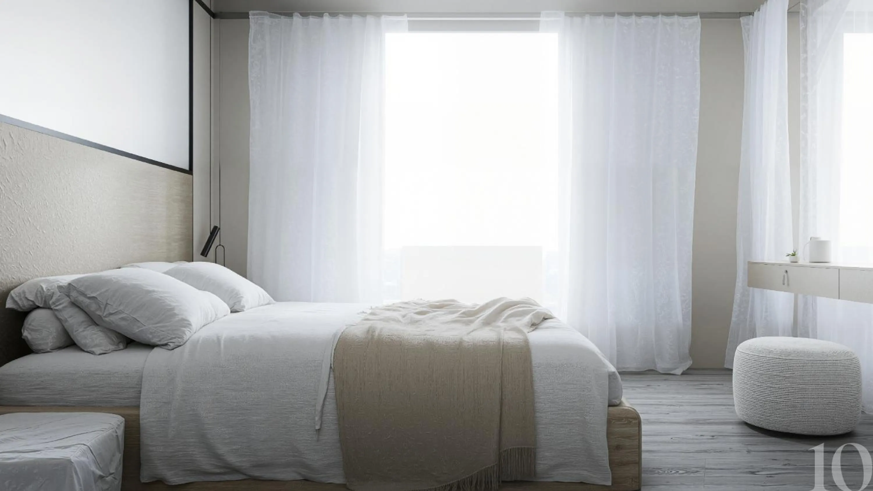 Bedroom, Bed in Veneto Sea View Apartments