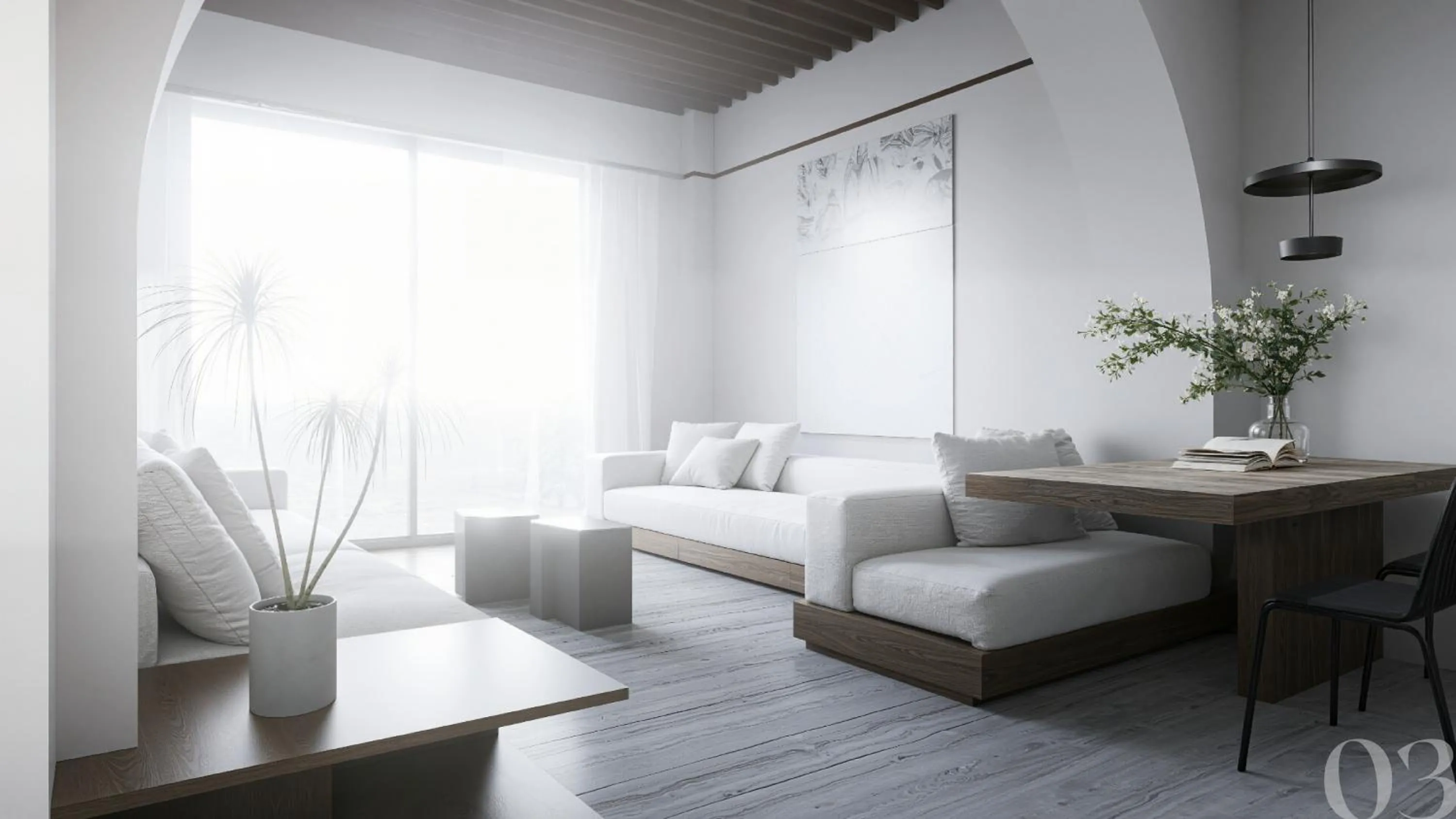 Living room, Bed in Veneto Sea View Apartments