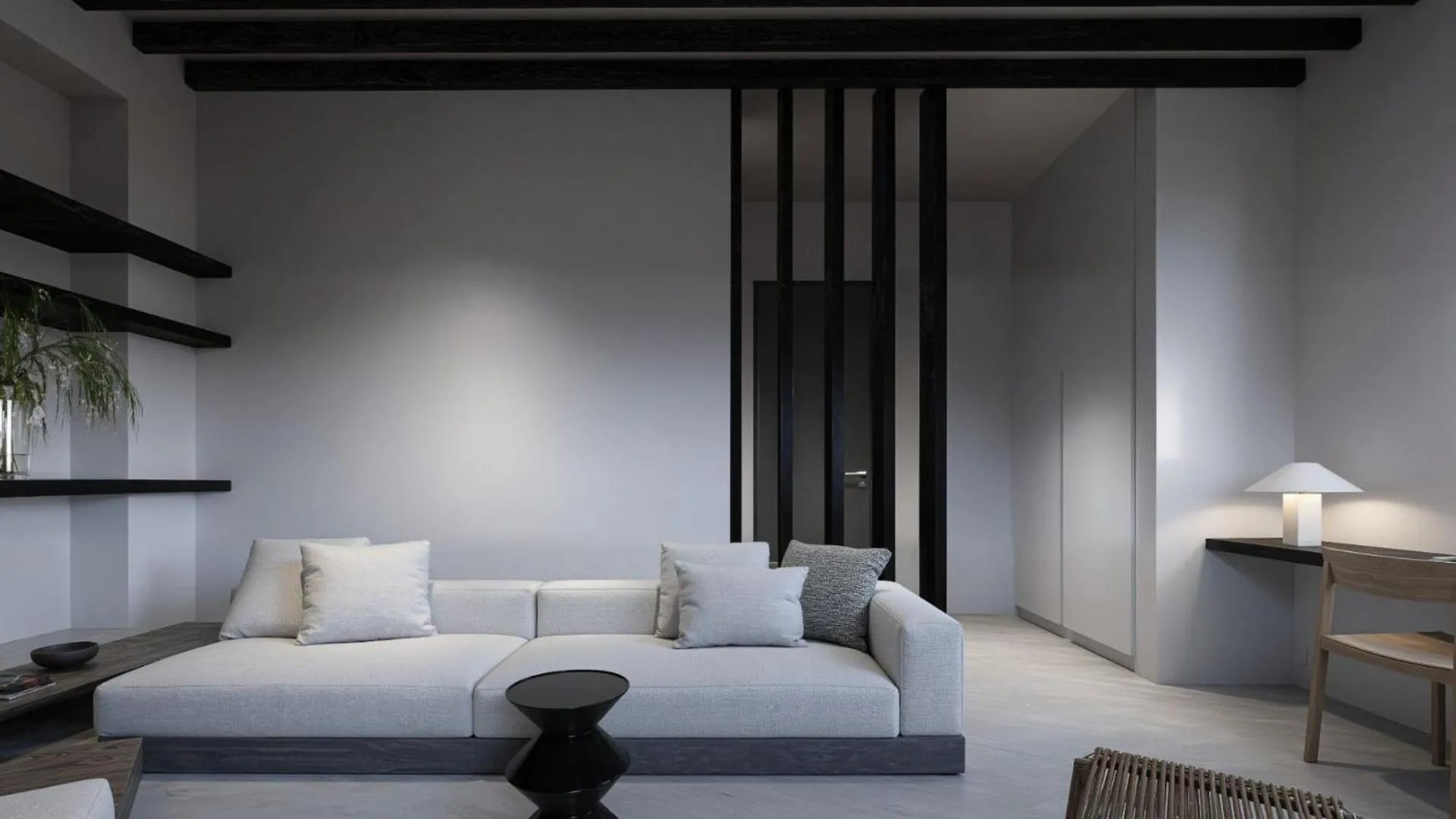 Living room, Bed in Veneto Sea View Apartments