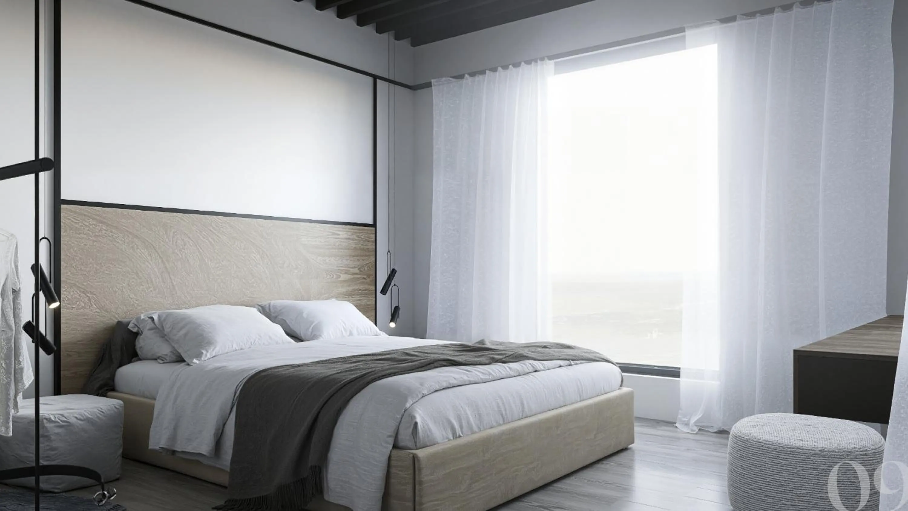 Bedroom, Bed in Veneto Sea View Apartments