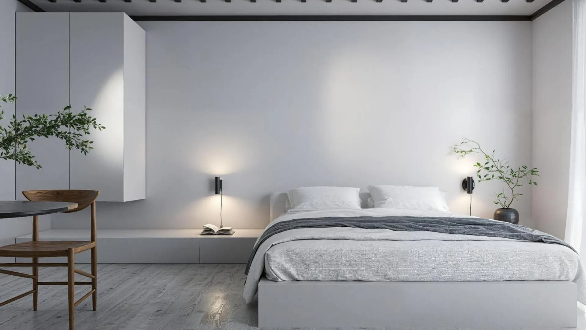 Bed in Veneto Sea View Apartments