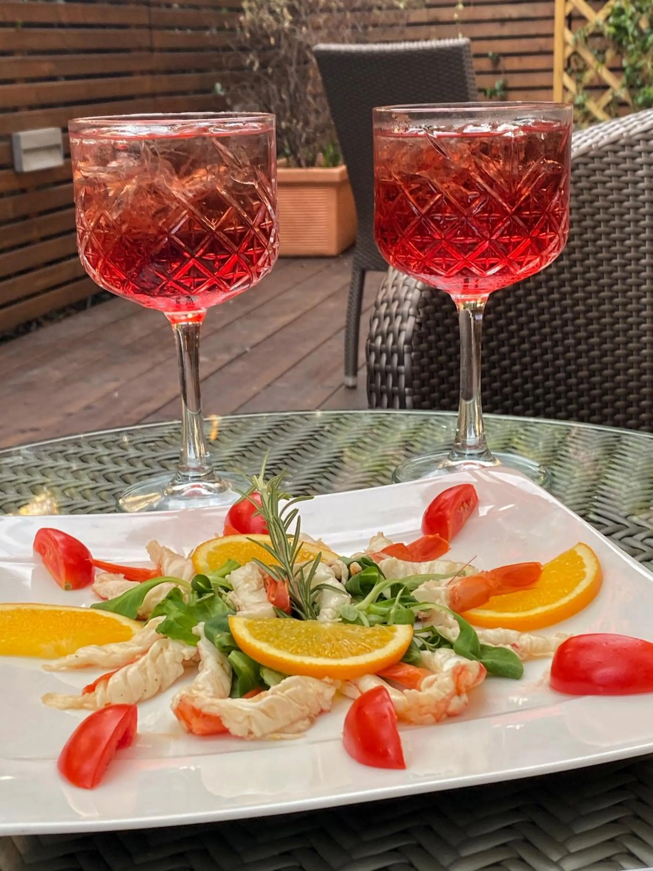 Food and drinks in Hotel Jolanda