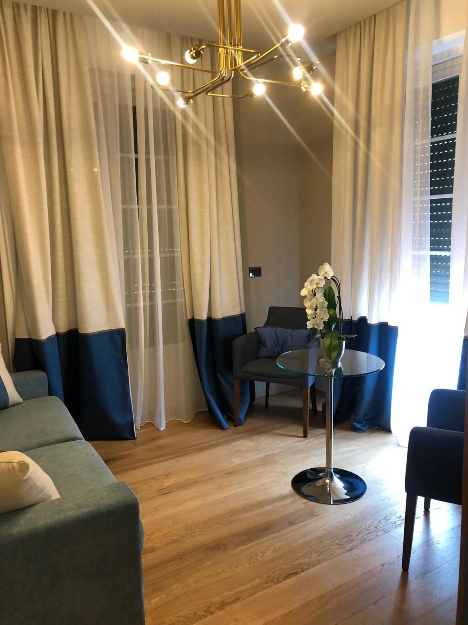 Living room in Hotel Jolanda